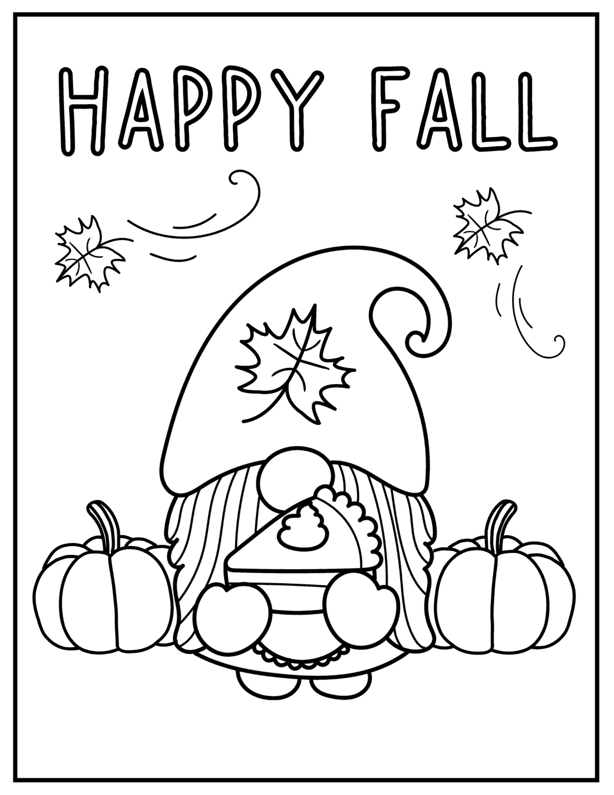 Fall Coloring Pages For Kids & Adults 2023 | Paper Mill Blog in Fall Printable Coloring Pages Free