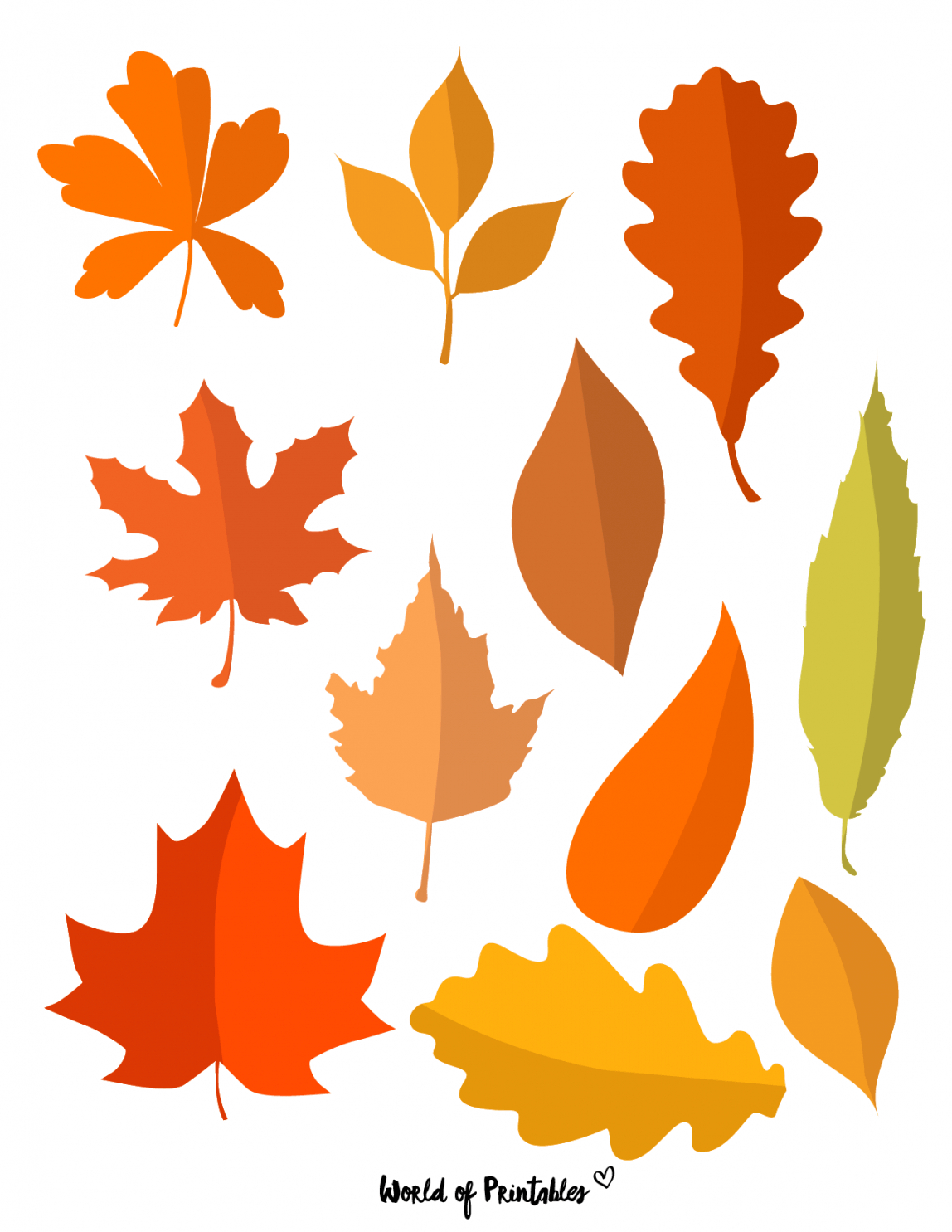 Fall Leaves Pattern Printable - Printable Party Favors within Fall Leaves Pictures Free Printable