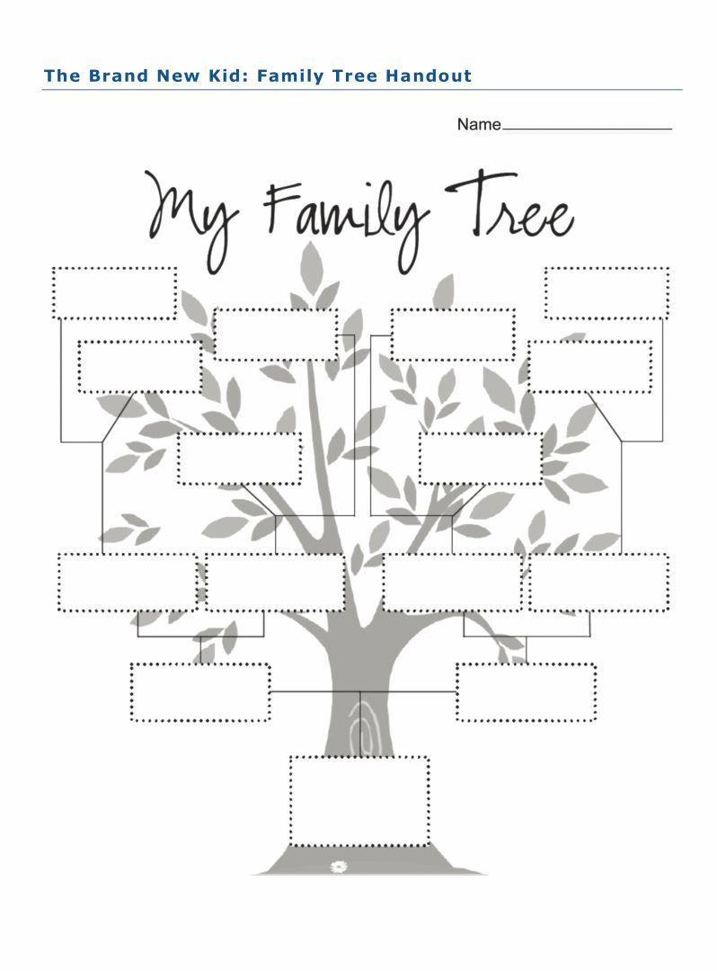 Family Tree Worksheet - 10 Free Pdf Printables | Printablee inside My Family Tree Free Printable Worksheets