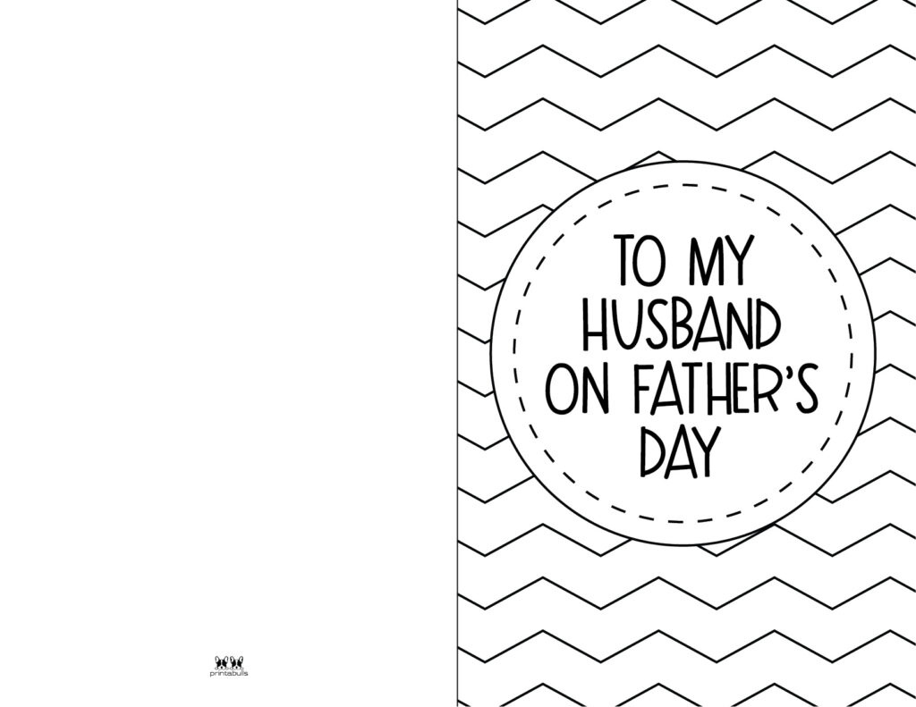 Fathers Day Cards - 50 Free Printables | Printabulls - Worksheets intended for Free Printable Father's Day Card From Wife To Husband