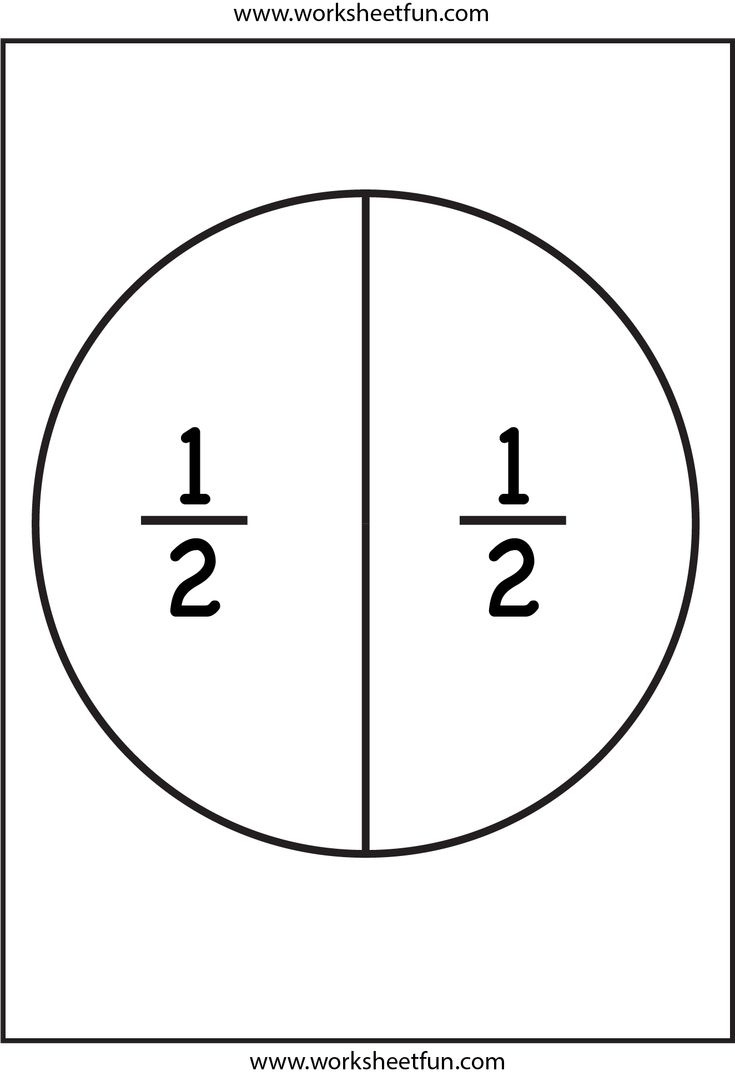 Fraction Circles Template – Printable Fraction Circles – 11 intended for Free Printable Blank Fraction Circles