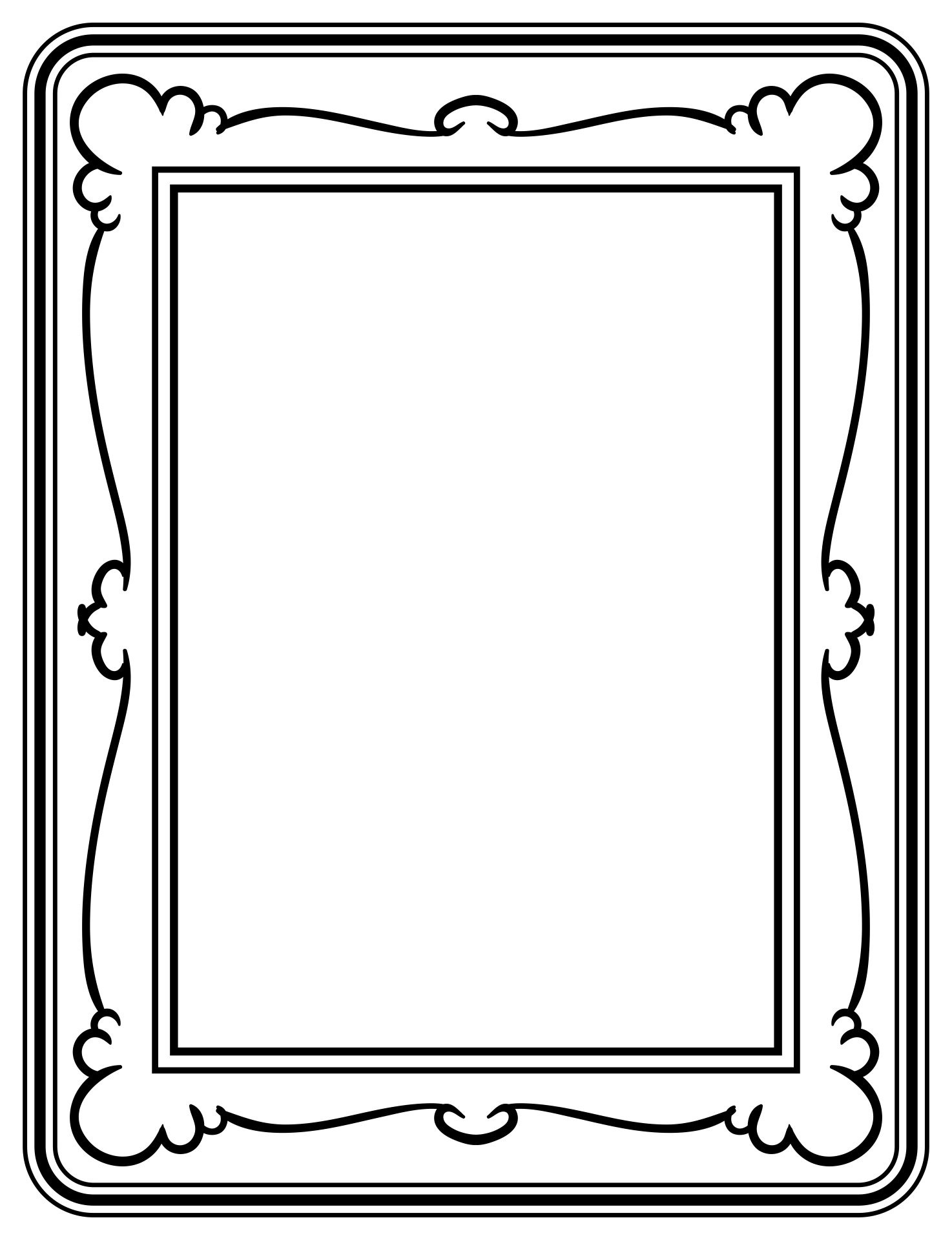 Frame Printable inside Free Printable Photo Frames