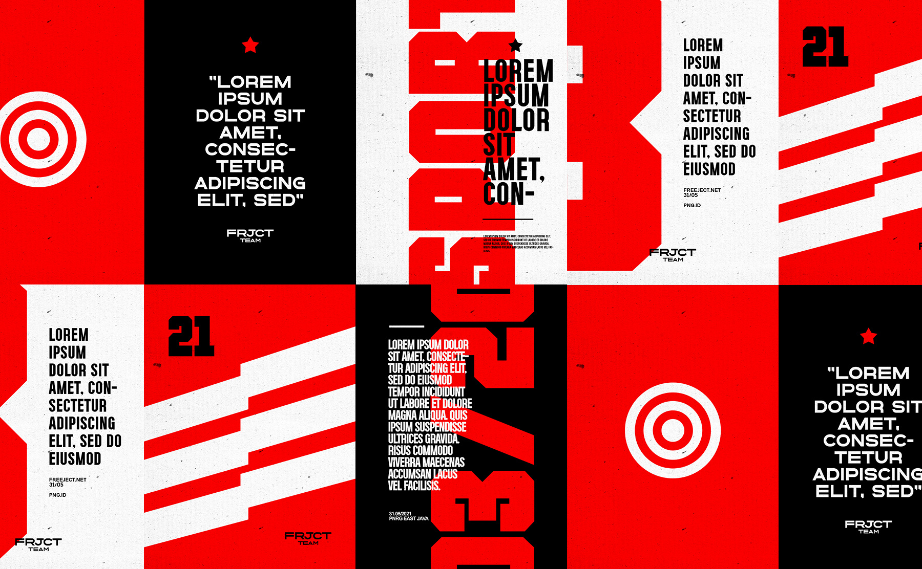 Free 6 Sport Typography Poster Design Template with Free Printable Typography Posters