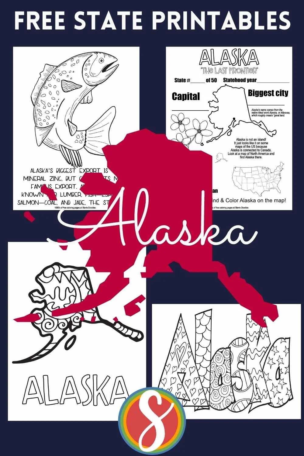 Free Alaska Coloring Pages — Stevie Doodles in Free Printable Pictures Of Alaska