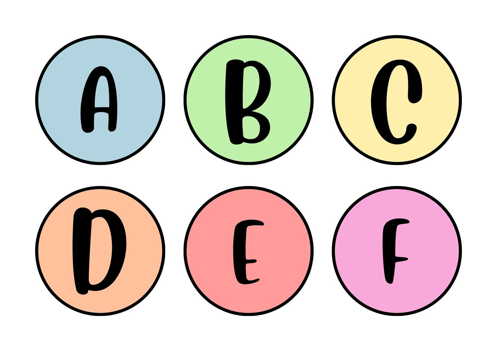 Free And Customizable Alphabet Templates | Canva regarding Free Printable Letters Az