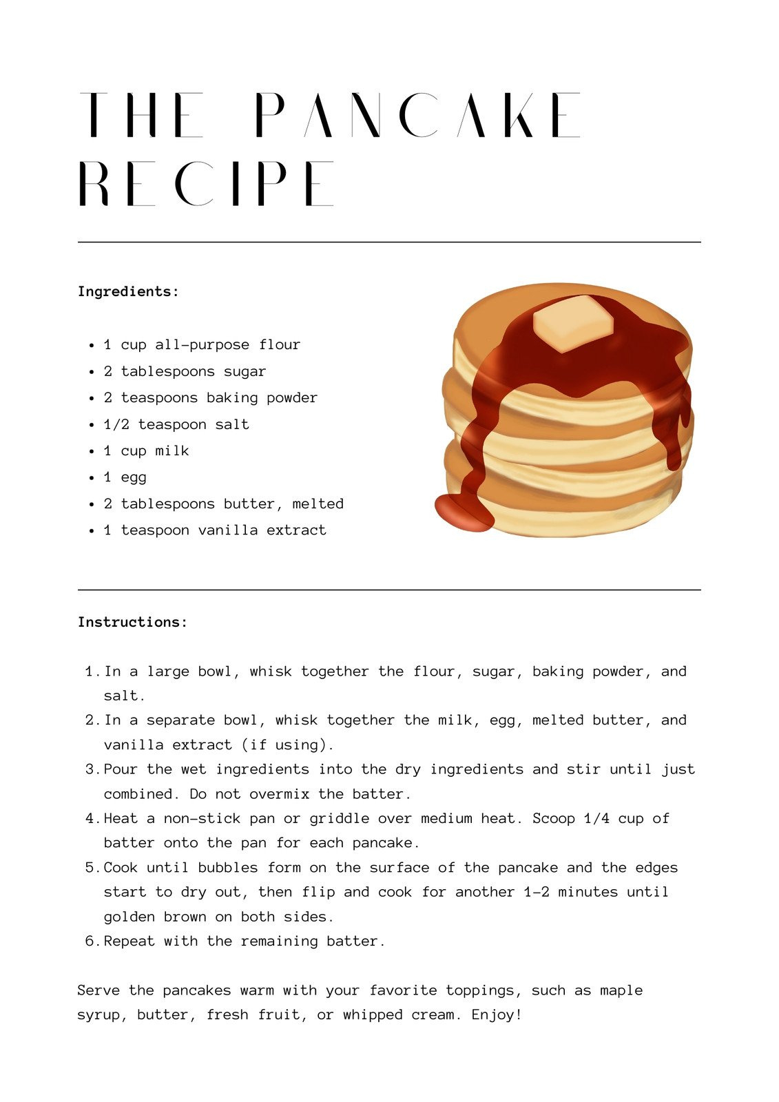 Free And Customizable Recipe Templates | Canva pertaining to Free Printable Dessert Recipes