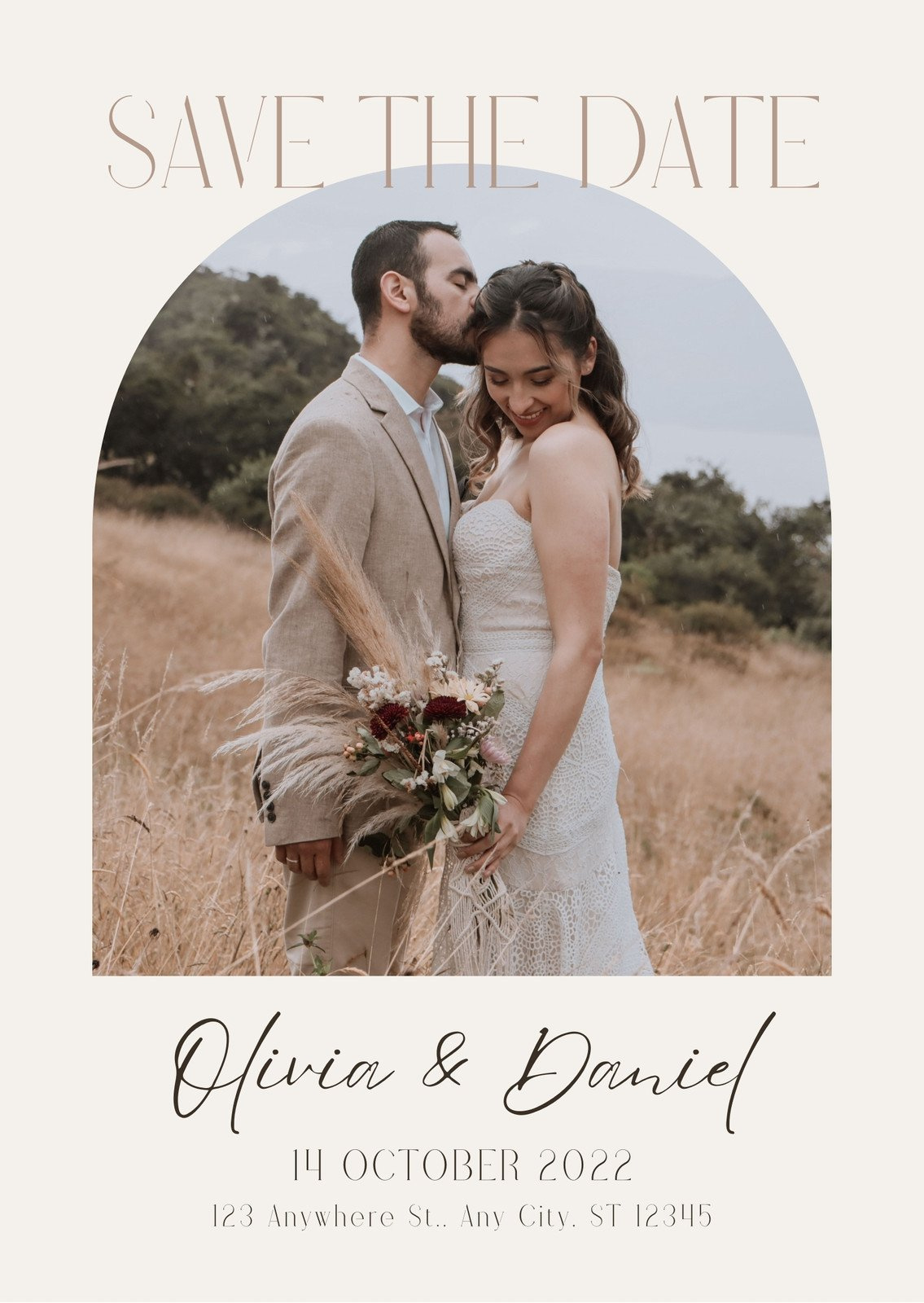 Free And Customizable Save The Date Templates | Canva regarding Free Printable Save The Date