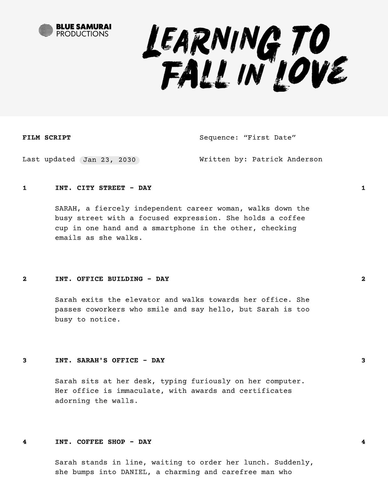 Free And Customizable Script Templates with Free Printable Musical Scripts