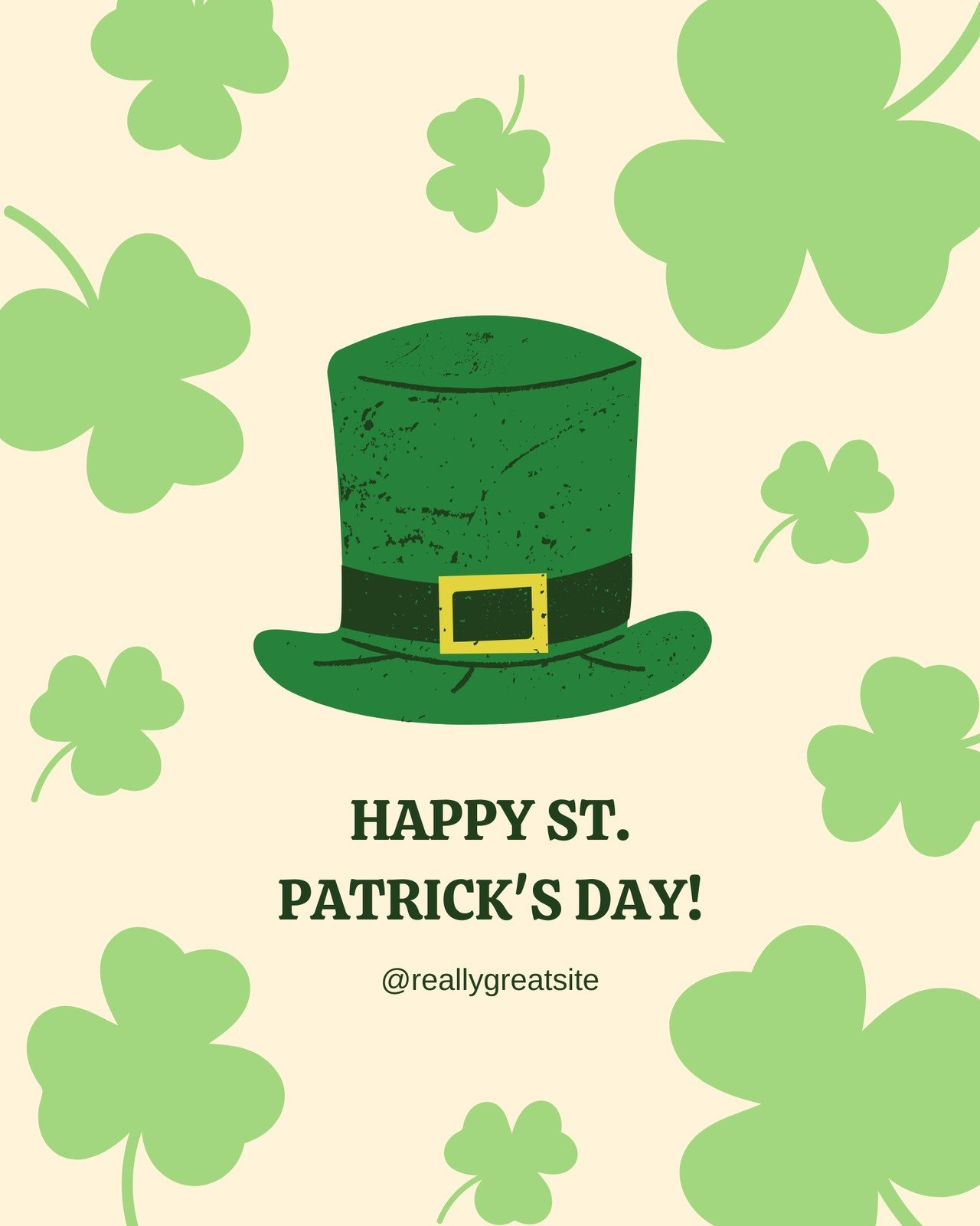 Free And Customizable St Patricks Templates with Free Printable St Patrick&amp;amp;#039;s Day Card
