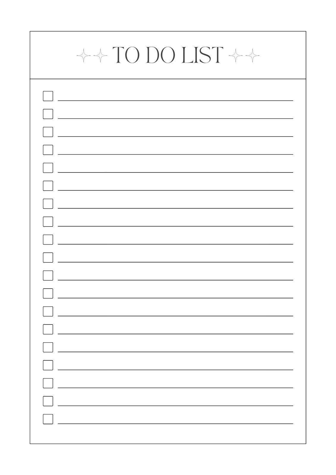 Free And Customizable To Do List Templates pertaining to Free Printable List