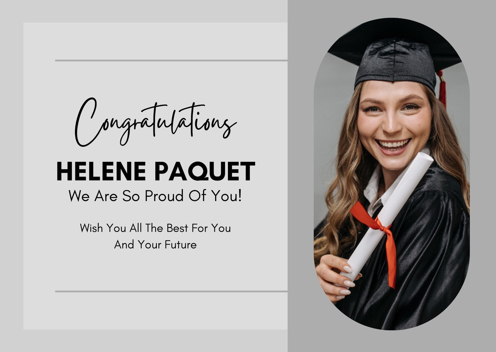 Free And Printable Custom Graduation Card Templates | Canva in Free Printable Graduation Cards 2018