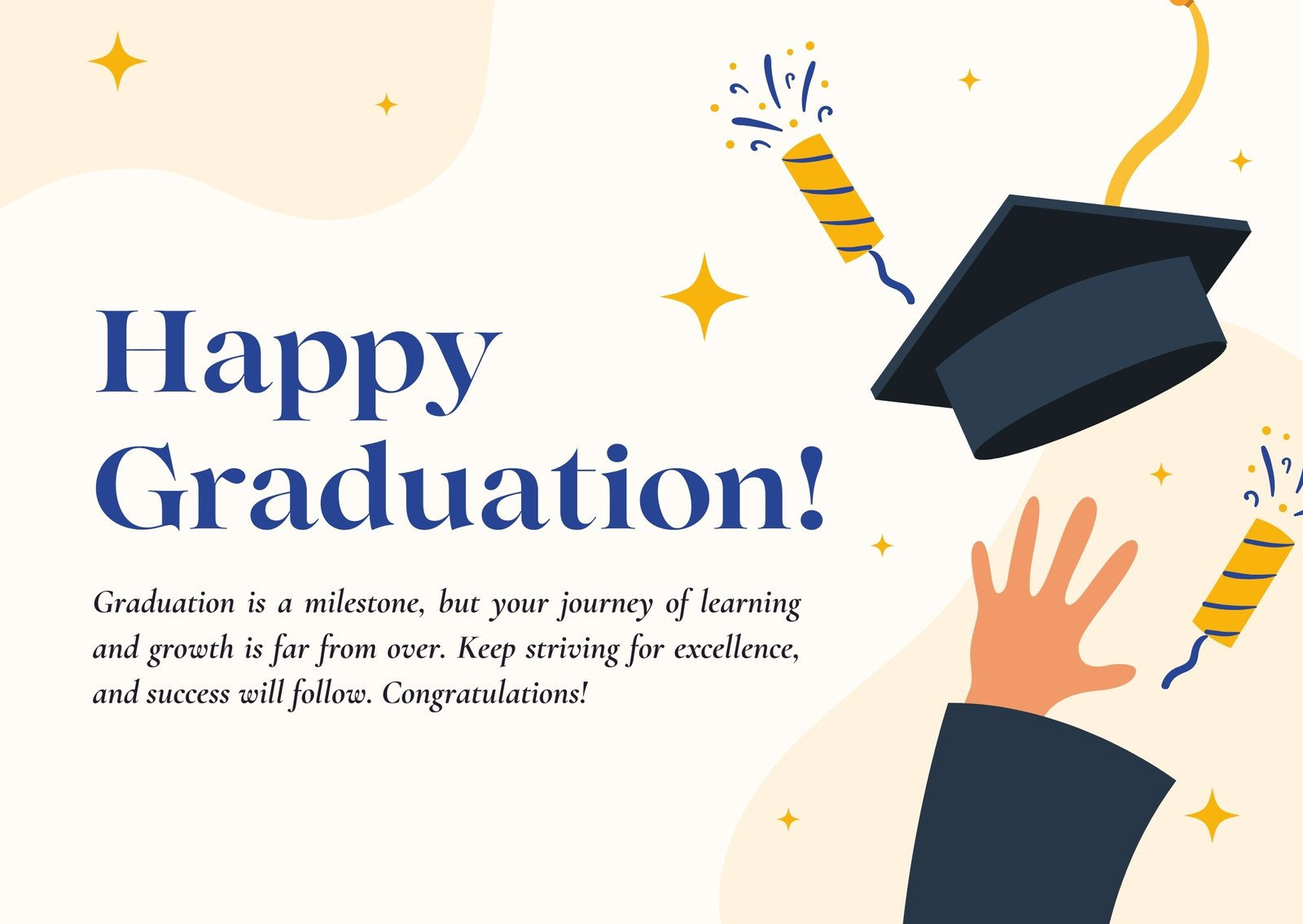 Free And Printable Custom Graduation Card Templates | Canva pertaining to Free Printable Graduation Cards