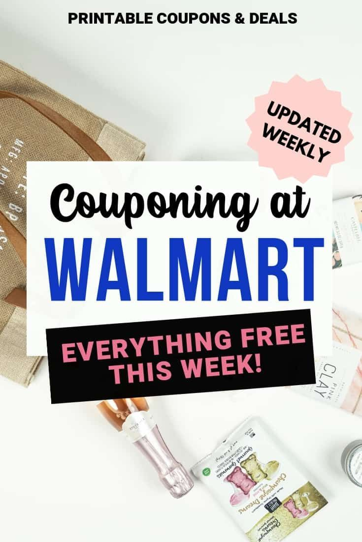 Free At Walmart This Week! - New Coupons And Deals - Printable pertaining to Free Printable Coupons For Walmart