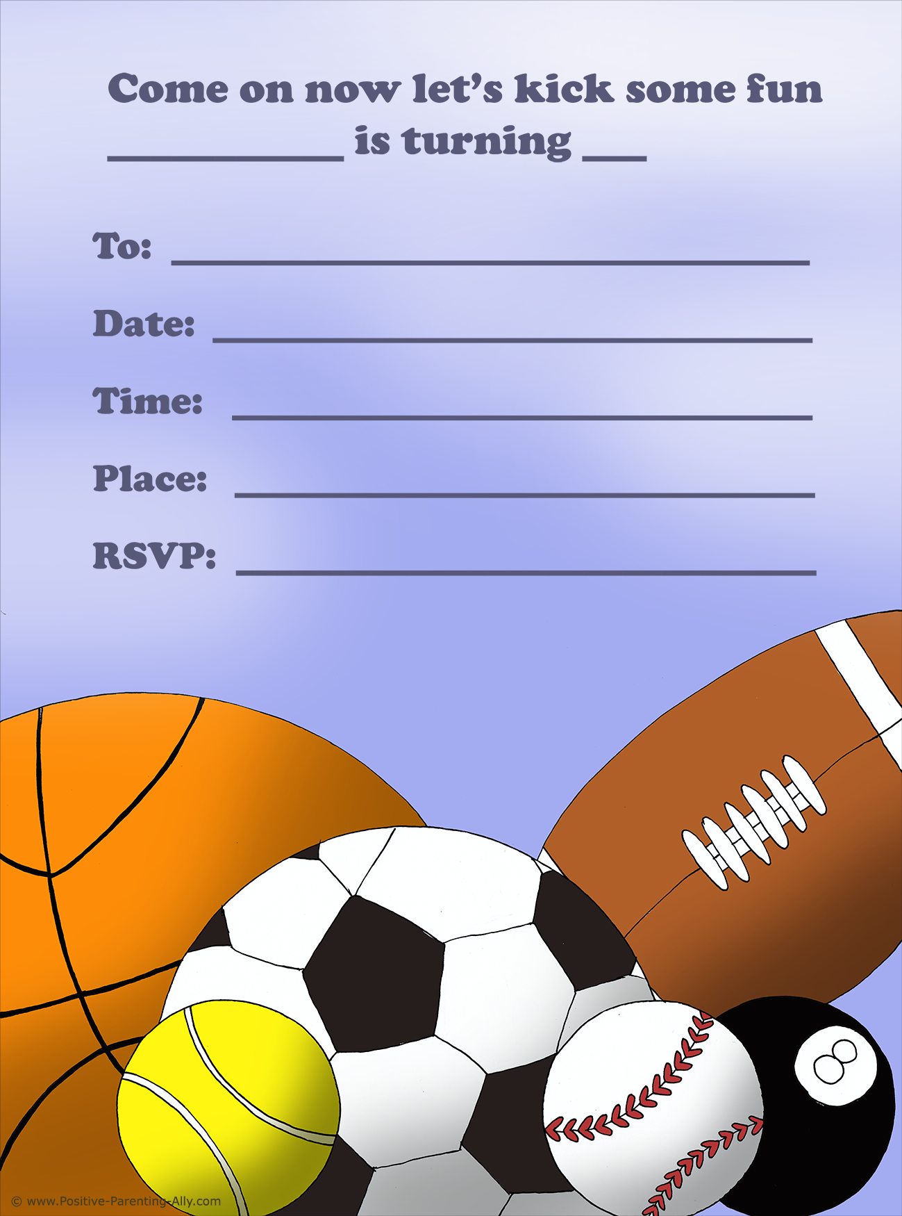 Free Birthday Invitations To Print For Kids: Choose Your Theme pertaining to Free Printable Boy Birthday Invitations
