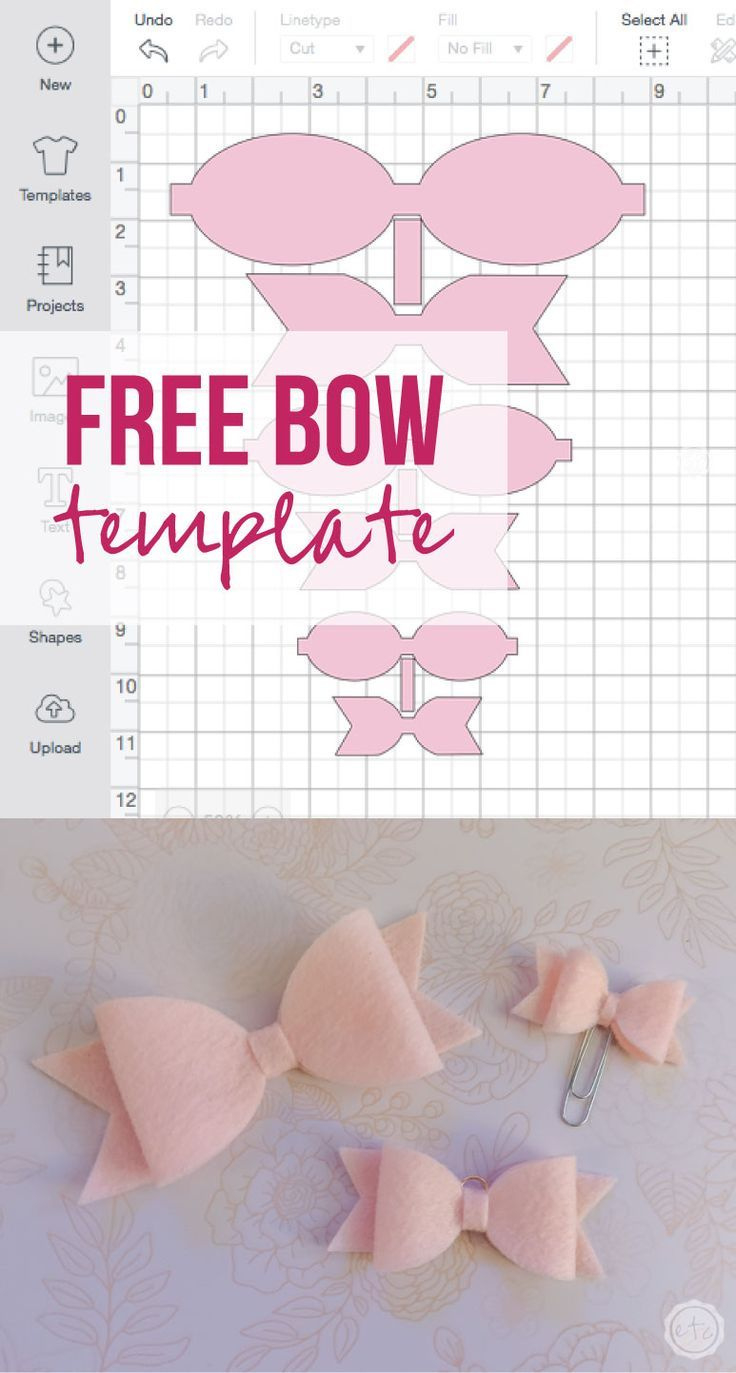 Free Bow Template pertaining to Free Printable Hair Bow Templates