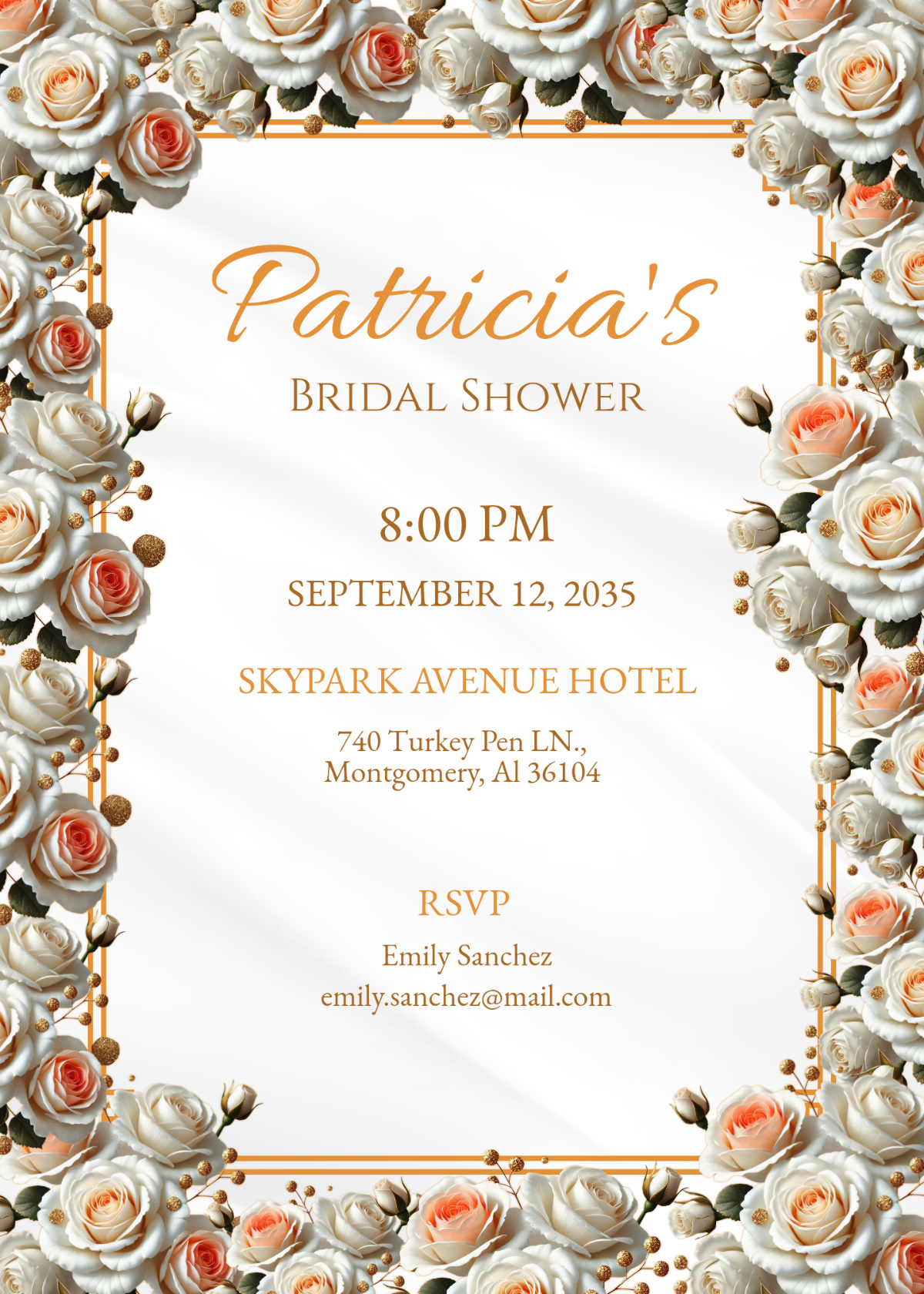 Free Bridal Shower Invitation Templates, Editable And Printable for Invitations Bridal Shower Free Printable