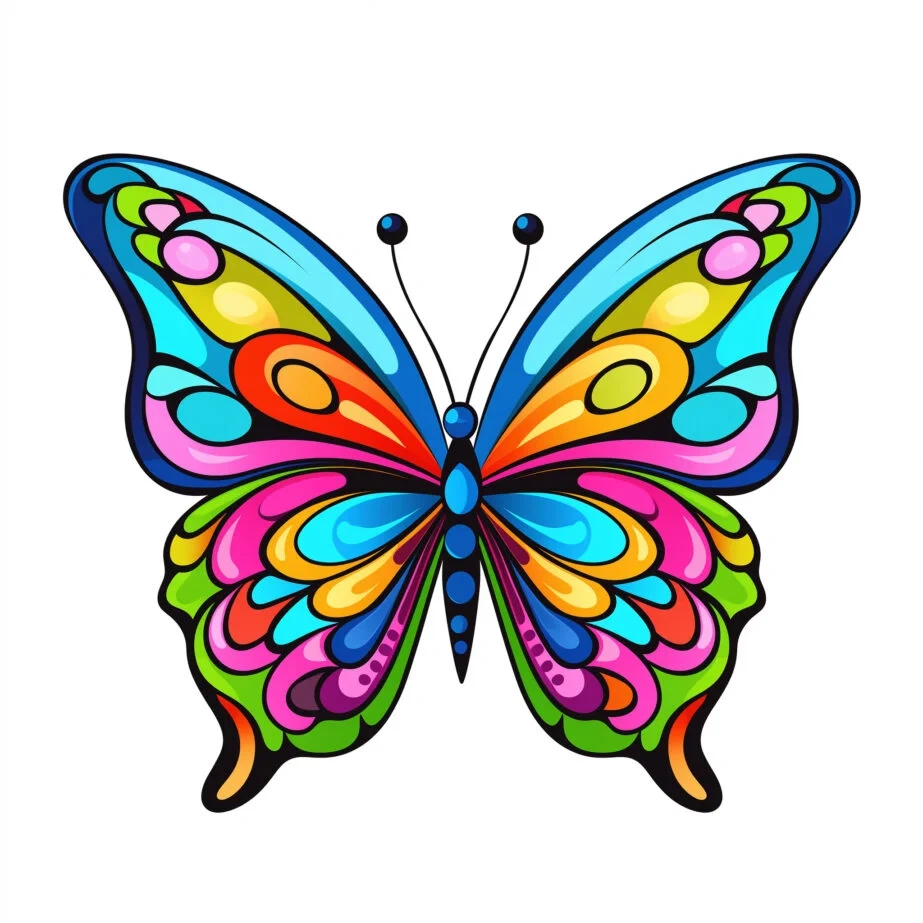 Free Butterfly Printable Coloring Pages | Coloring Pages Mimi regarding Free Printable Images Of Butterflies