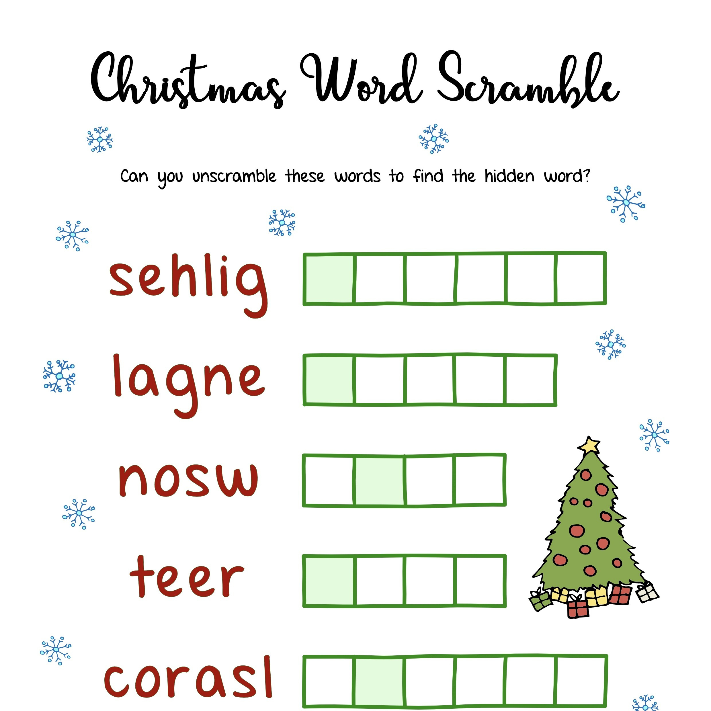 Free Christmas Printables – Puzzles | Mama Geek pertaining to Free Printable Christmas Puzzles And Games