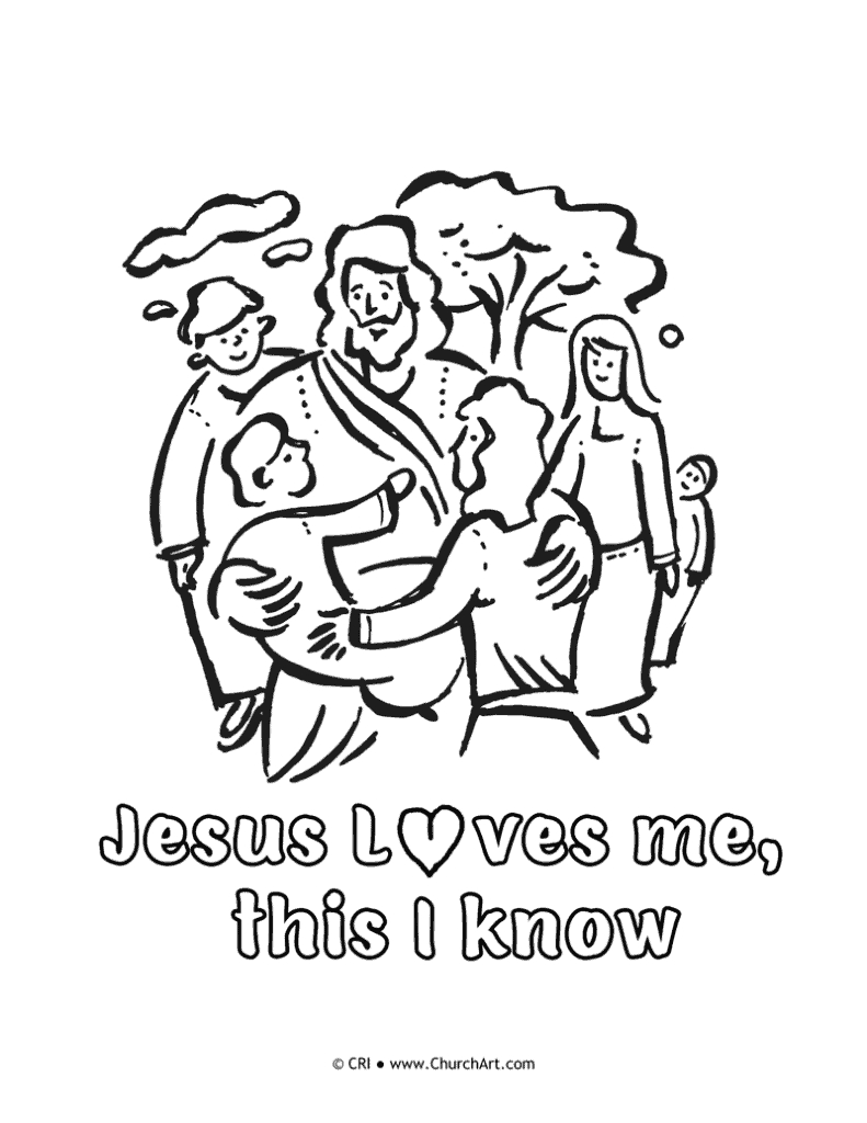 Free Coloring Pages For Sunday School | Churchart Blog in Free Printable Sunday School Coloring Sheets