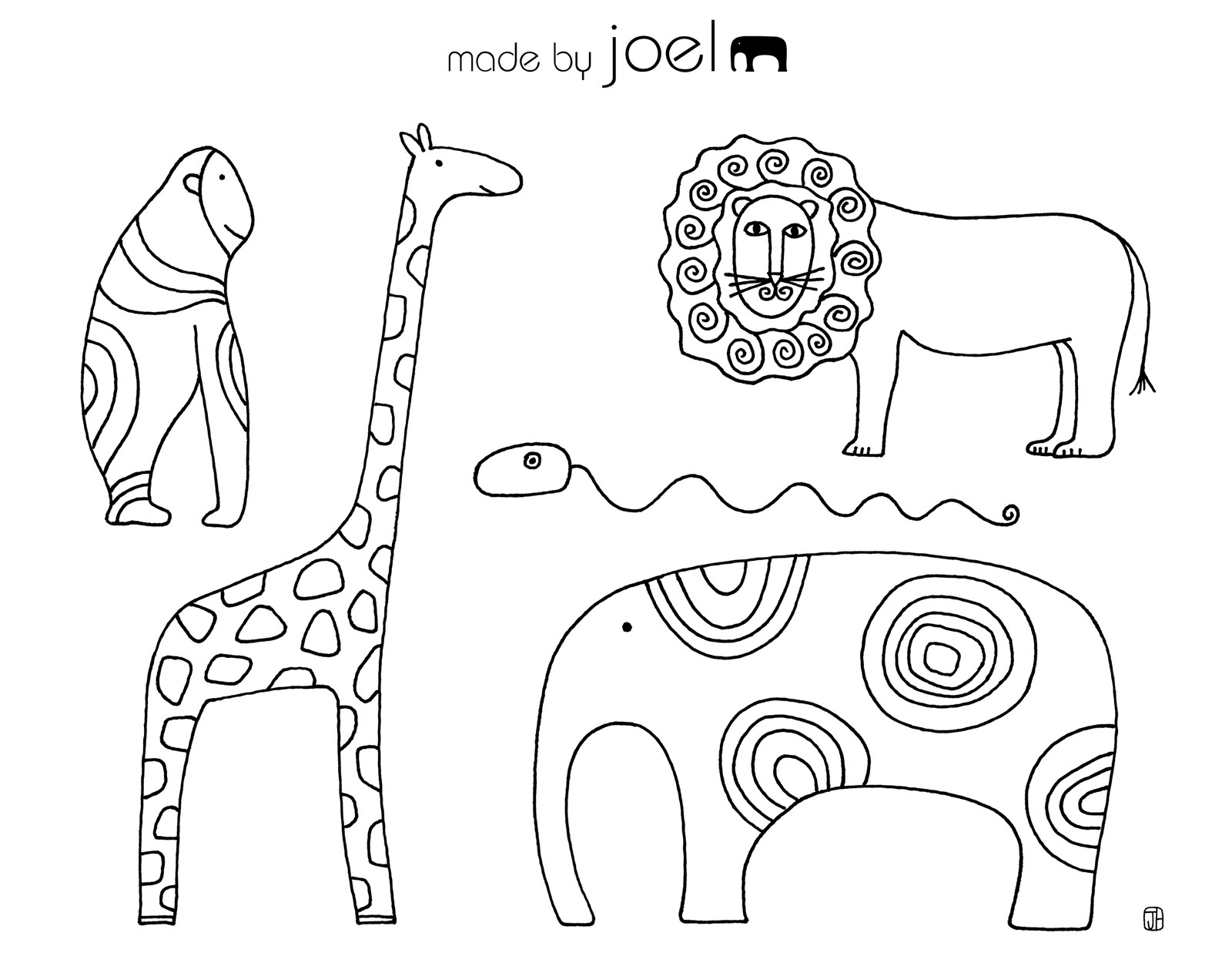 Free Coloring Sheets! – Madejoel for Free Coloring Printables