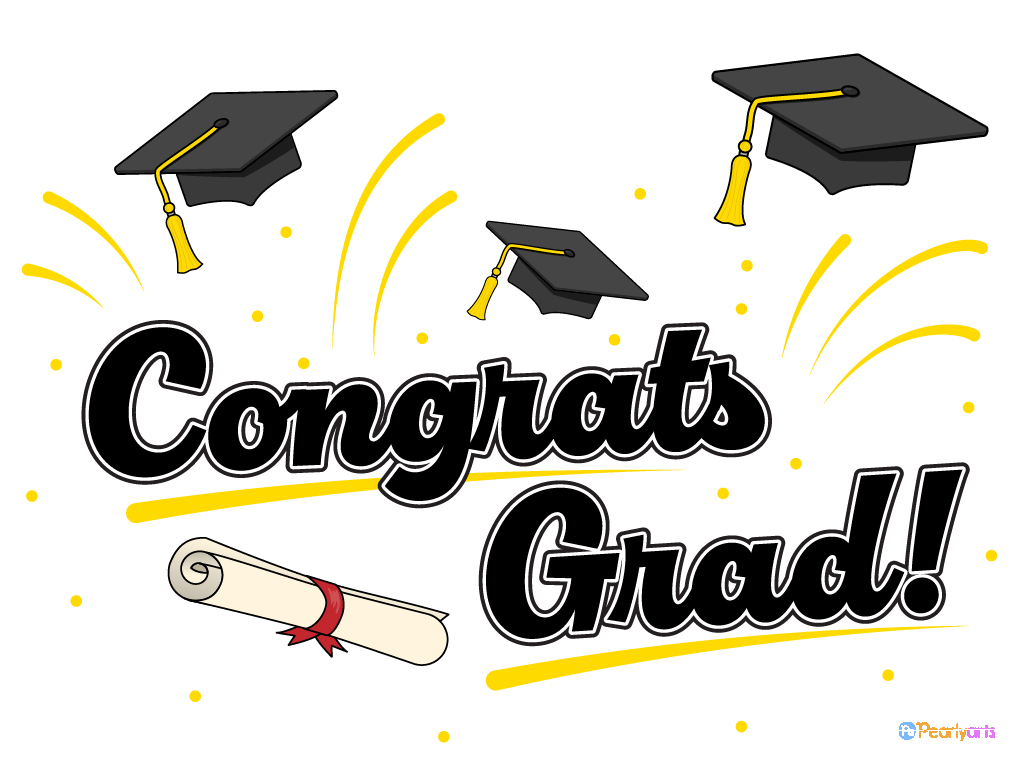Free Congrats Grad Clipart (Royalty-Free) | Pearly Arts for Graduation Clip Art Free Printable