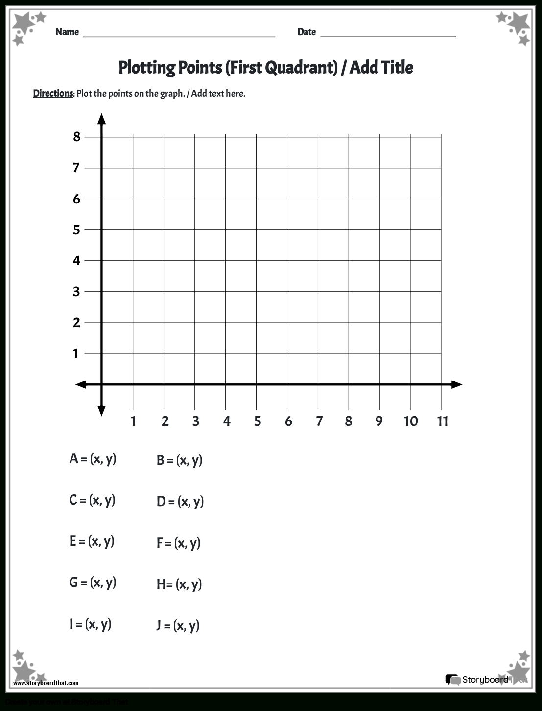 Free Coordinate Plane Worksheet: Easy Graphing - Worksheets Library throughout Free Printable Coordinate Grid Worksheets