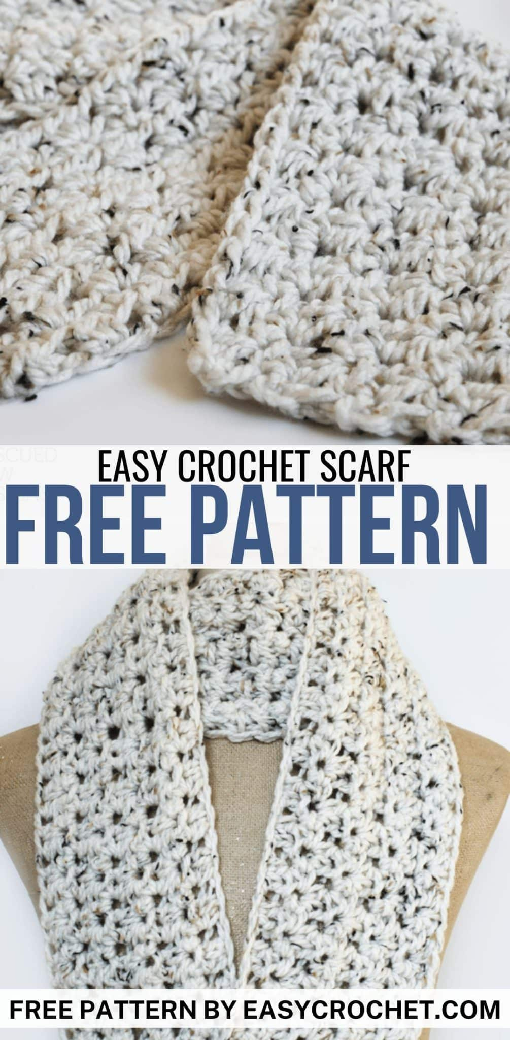 Free Crochet Scarf Pattern - Easy Crochet in Free Printable Crochet Scarf Patterns