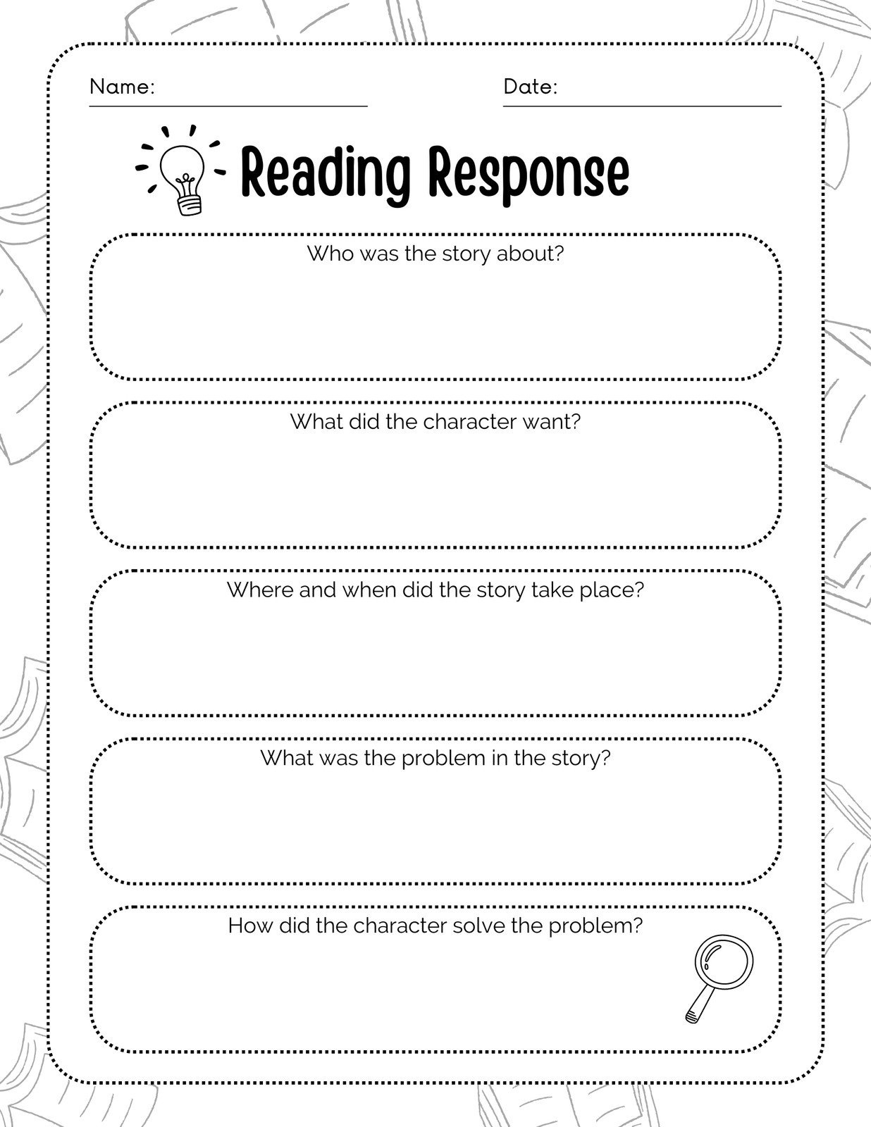 Free Custom And Printable Reading Worksheet Templates | Canva regarding Free Printable Reading Assessment Test