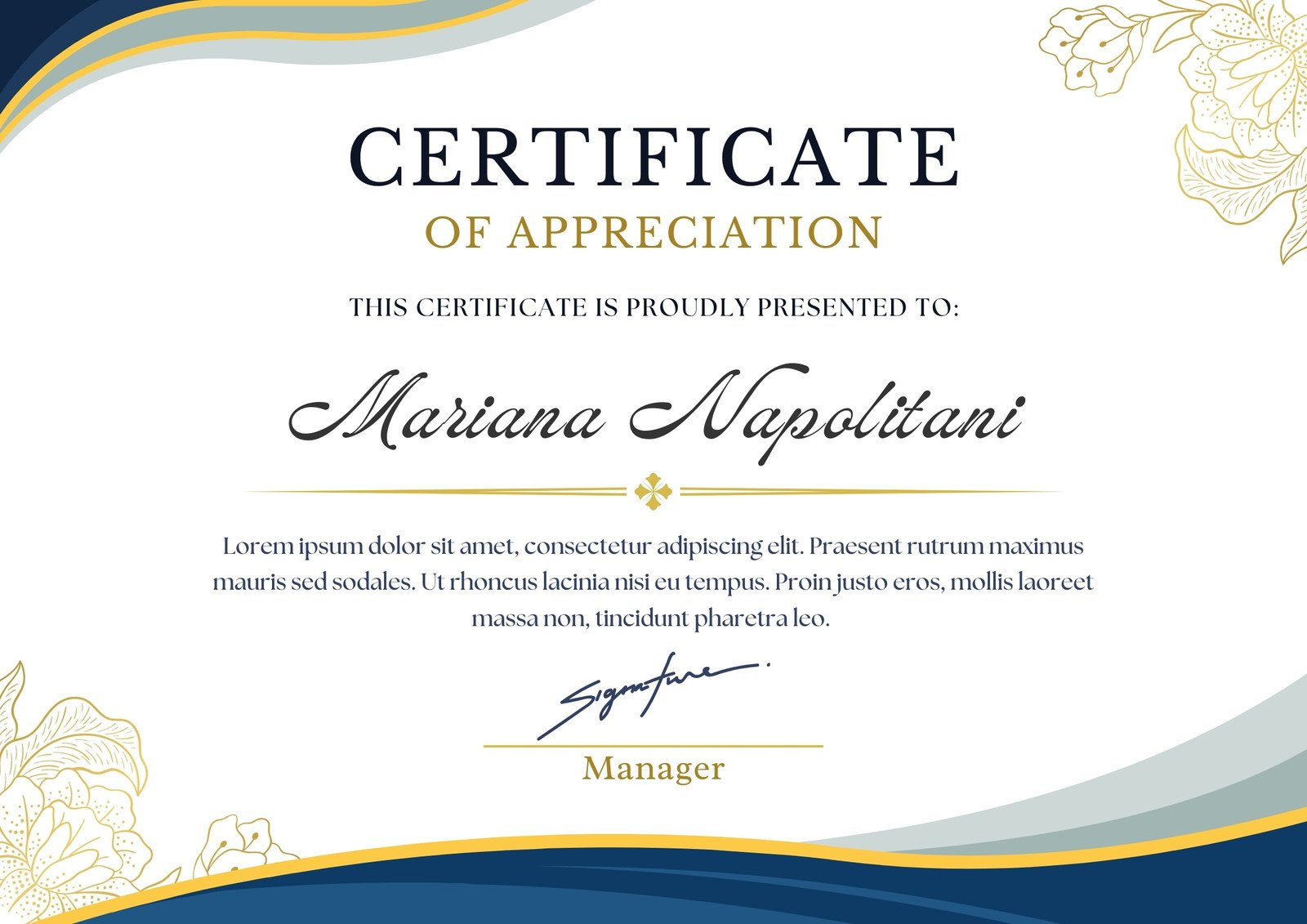 Free, Custom Printable Appreciation Certificate Templates | Canva with Free Printable Certificate Of Appreciation