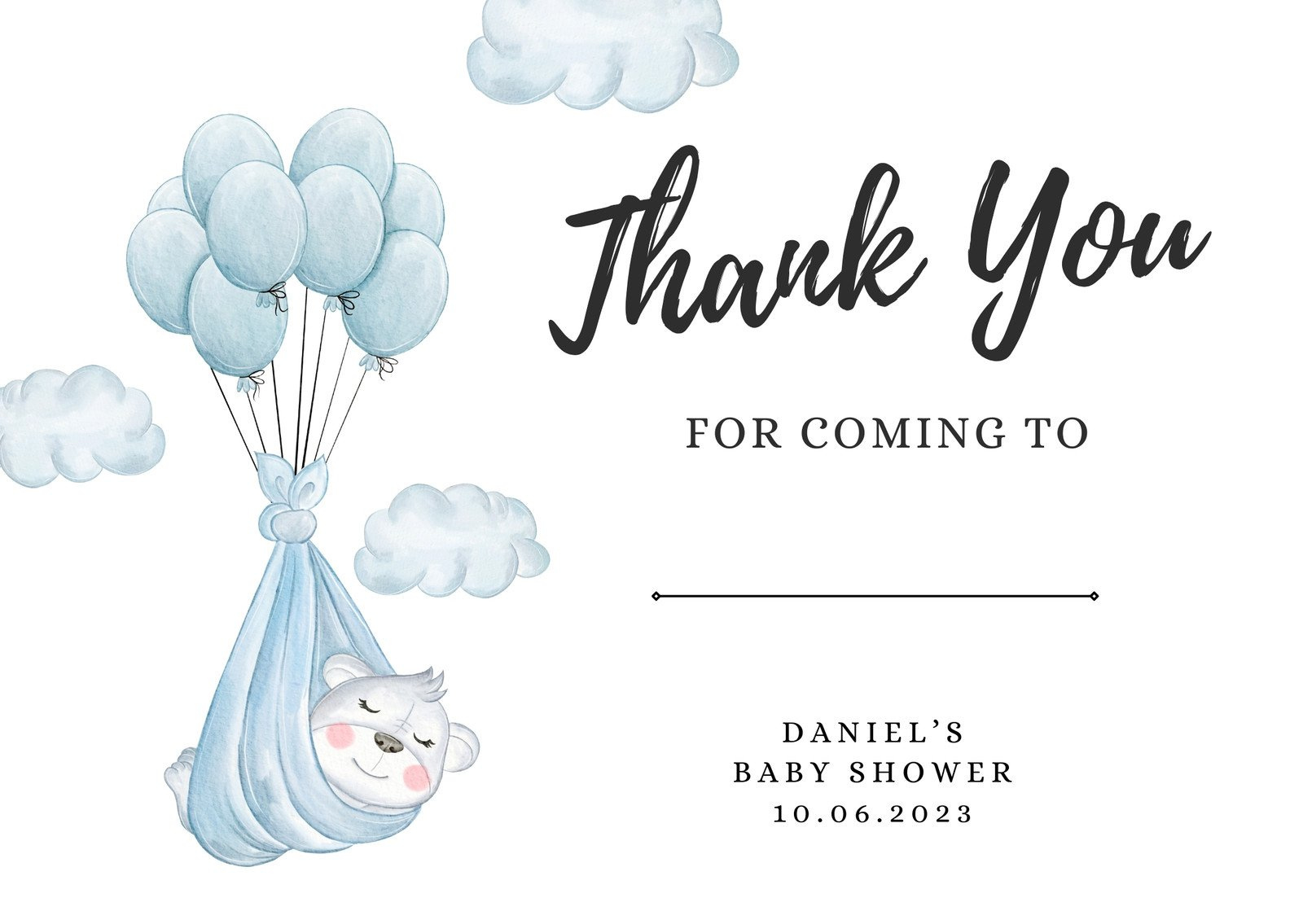 Free Custom Printable Baby Shower Card Templates | Canva within Baby Shower Cards Online Free Printable