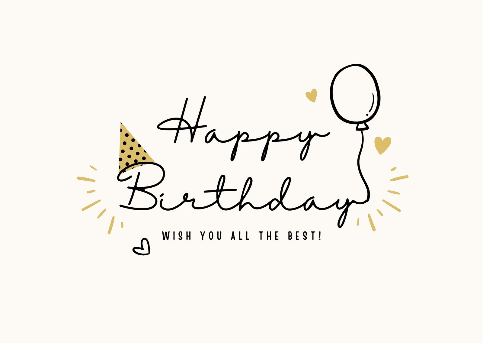 Free, Custom Printable Birthday Card Templates | Canva pertaining to Free Printable Happy Birthday Cards Online