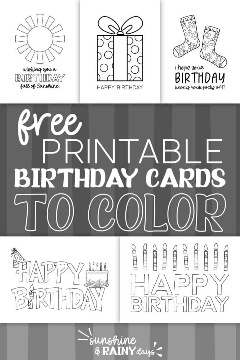 Free, Custom Printable Birthday Card Templates | Canva throughout Free Printable Greeting Cards No Sign Up