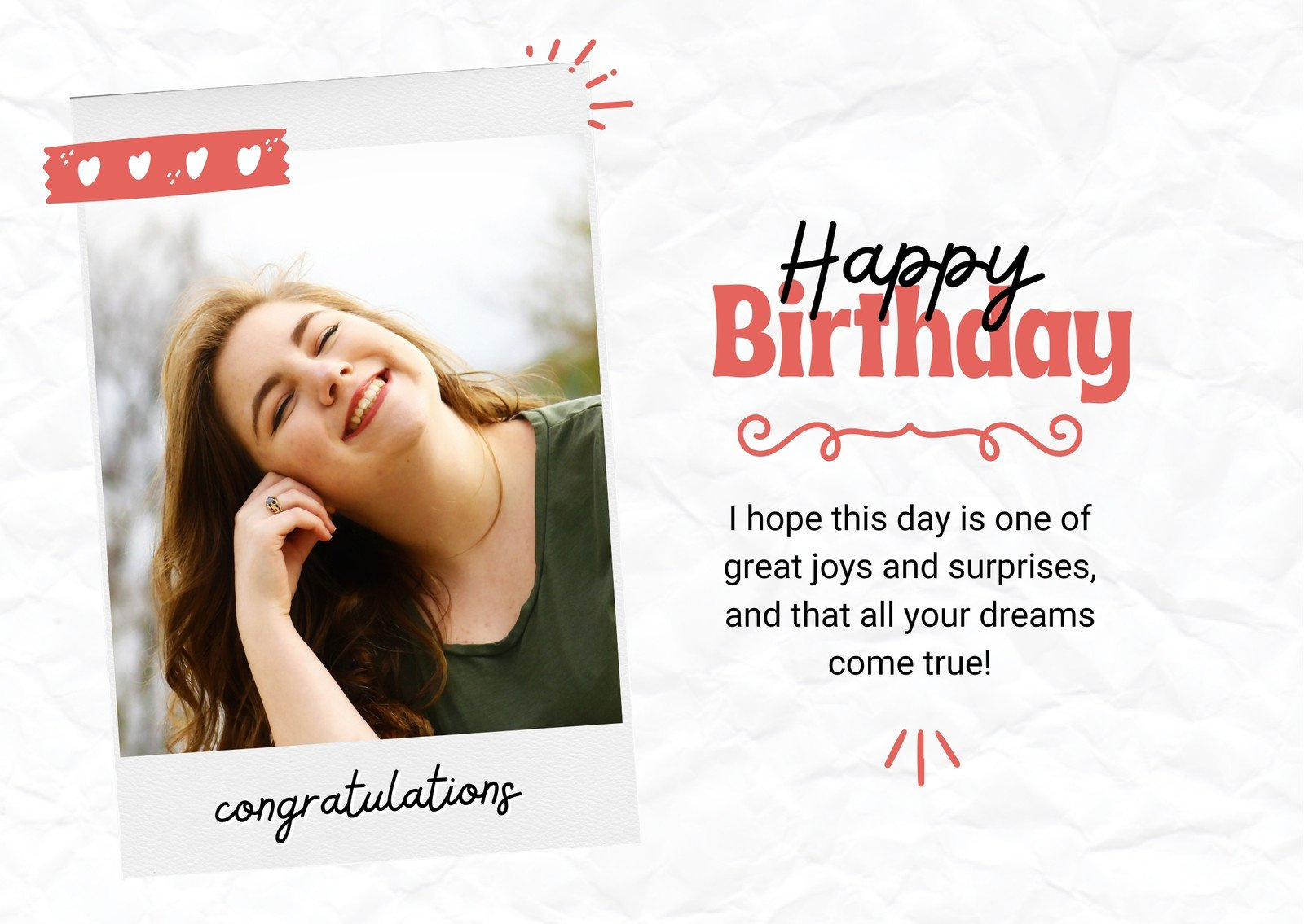 Free, Custom Printable Birthday Card Templates | Canva within Make Your Own Printable Birthday Cards Online Free