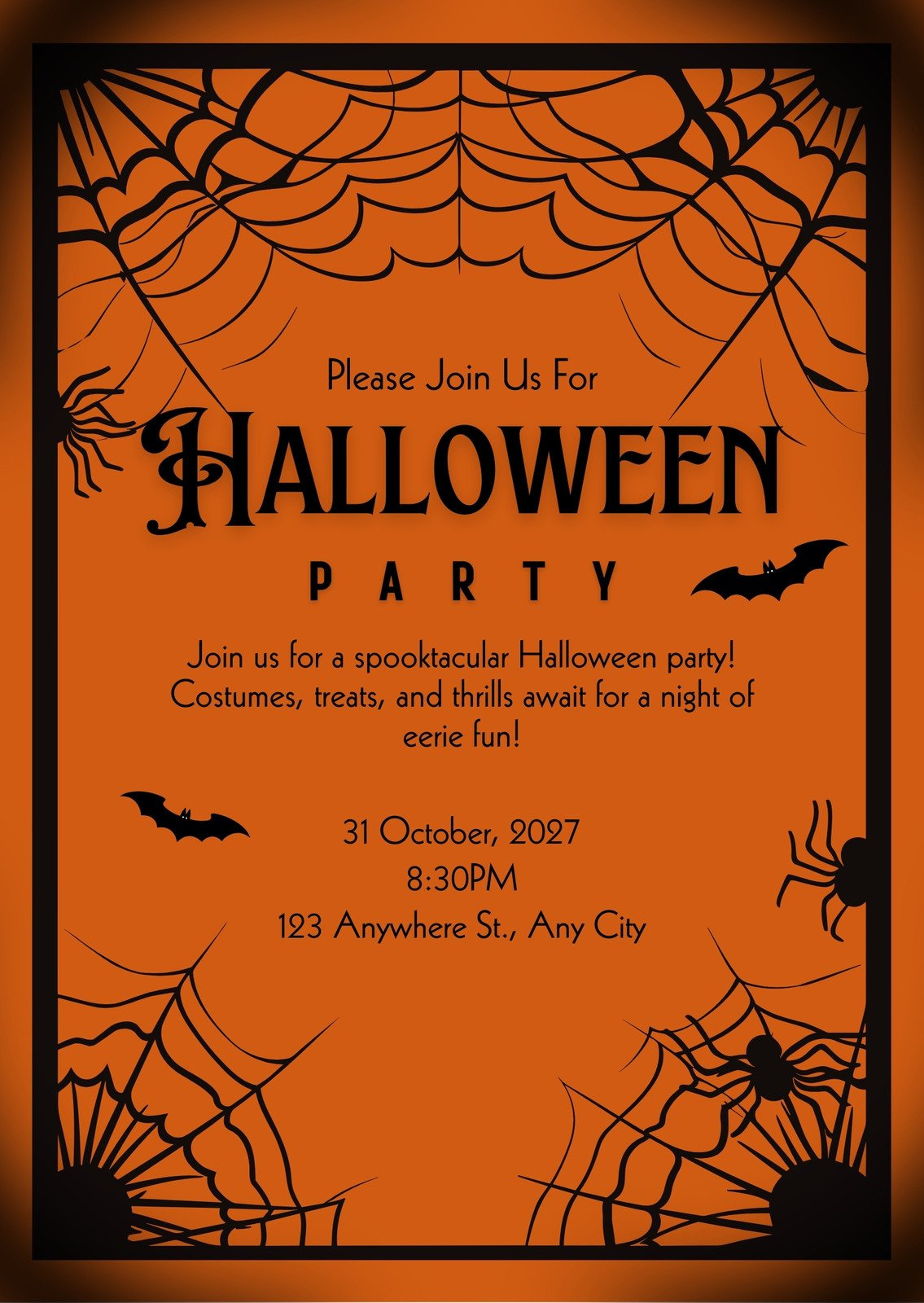 Free Custom Printable Company Event Invitation Templates | Canva regarding Free Printable Event Invitations