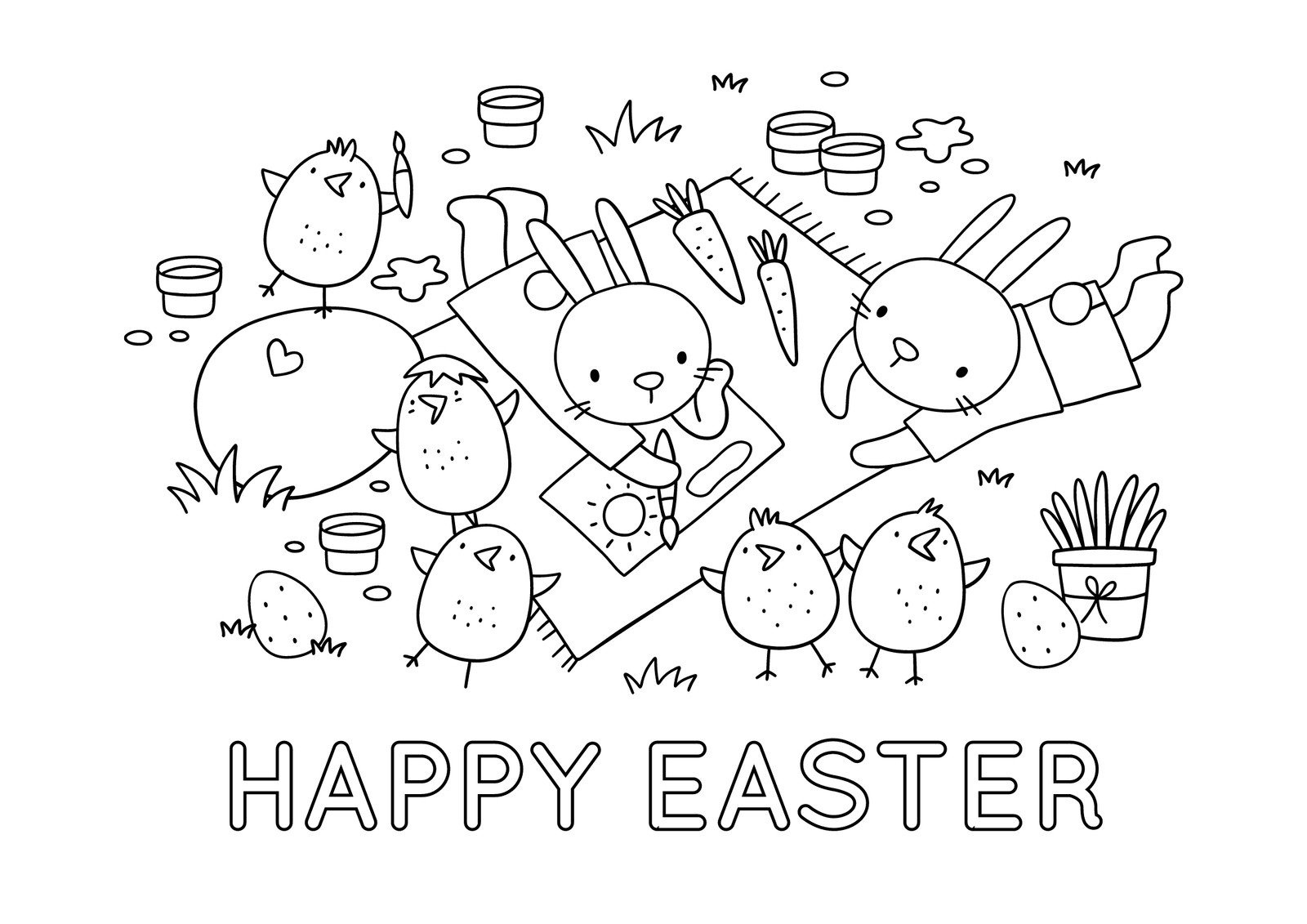Free Custom Printable Easter Worksheet Templates | Canva in Free Printable Easter Worksheets For 3Rd Grade