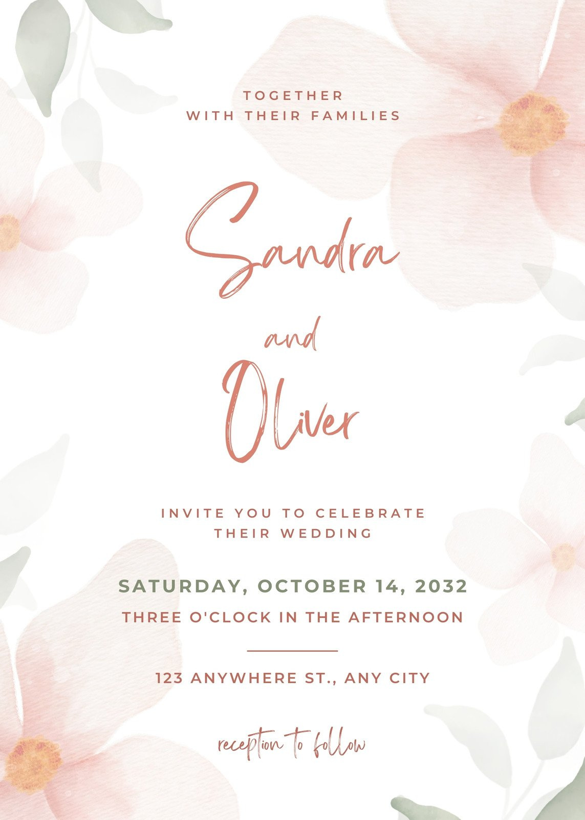 Free Custom Printable Invitation Postcard Templates | Canva with Free Printable Postcard Invitations Template
