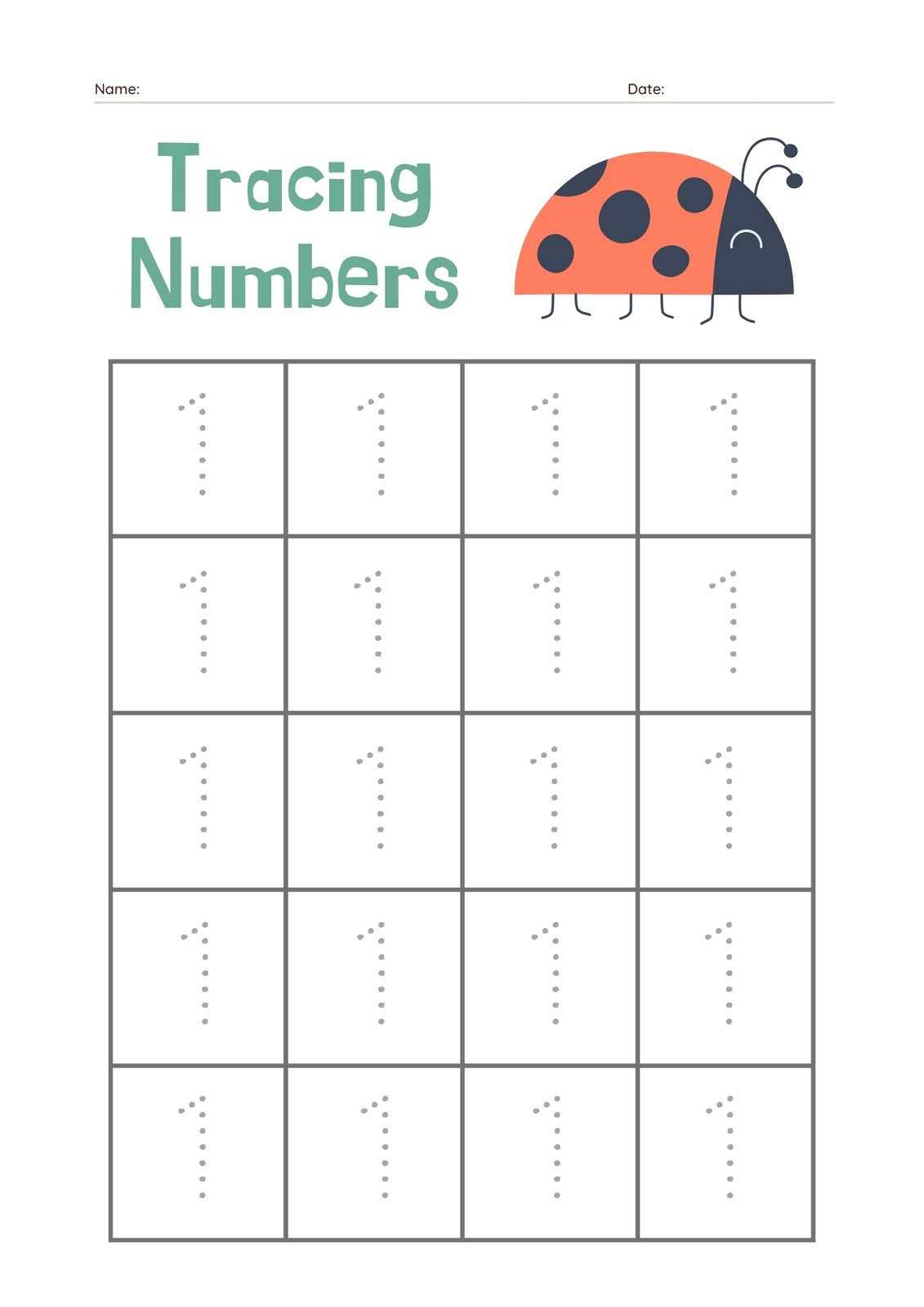 Free Custom Printable Preschool Worksheet Templates | Canva throughout Free Printable Learning Pages For Toddlers