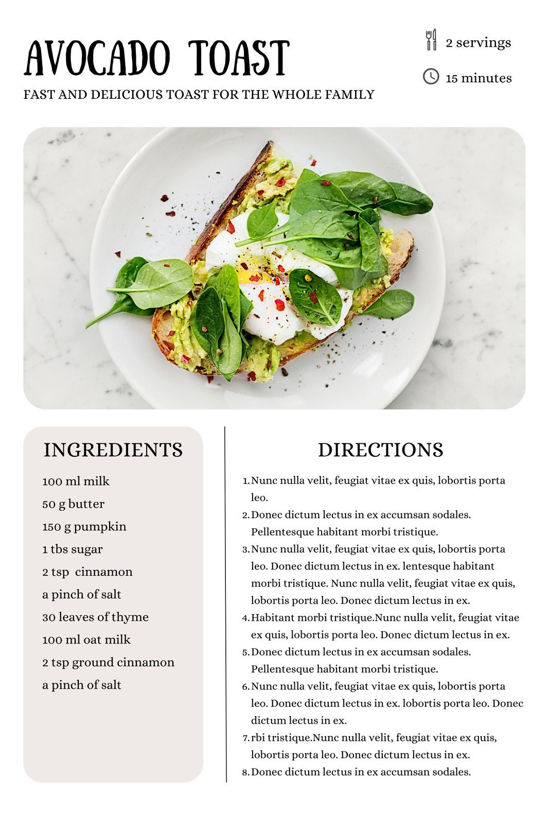 Free, Custom Printable Recipe Card Templates Online | Canva with regard to Free Printable Recipes