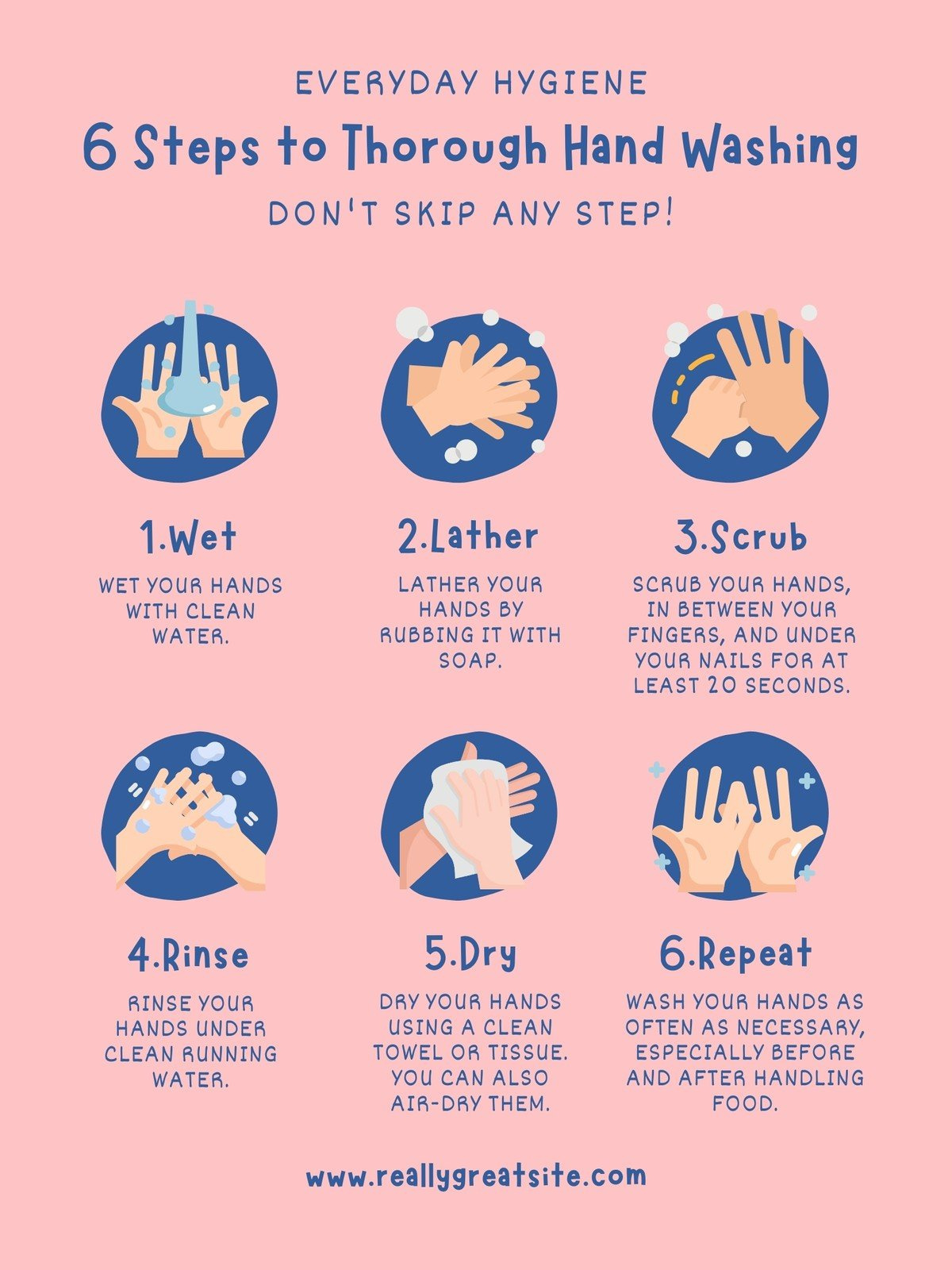 Free Customizable Handwashing Poster Templates | Canva inside Free Printable Hand Washing Posters