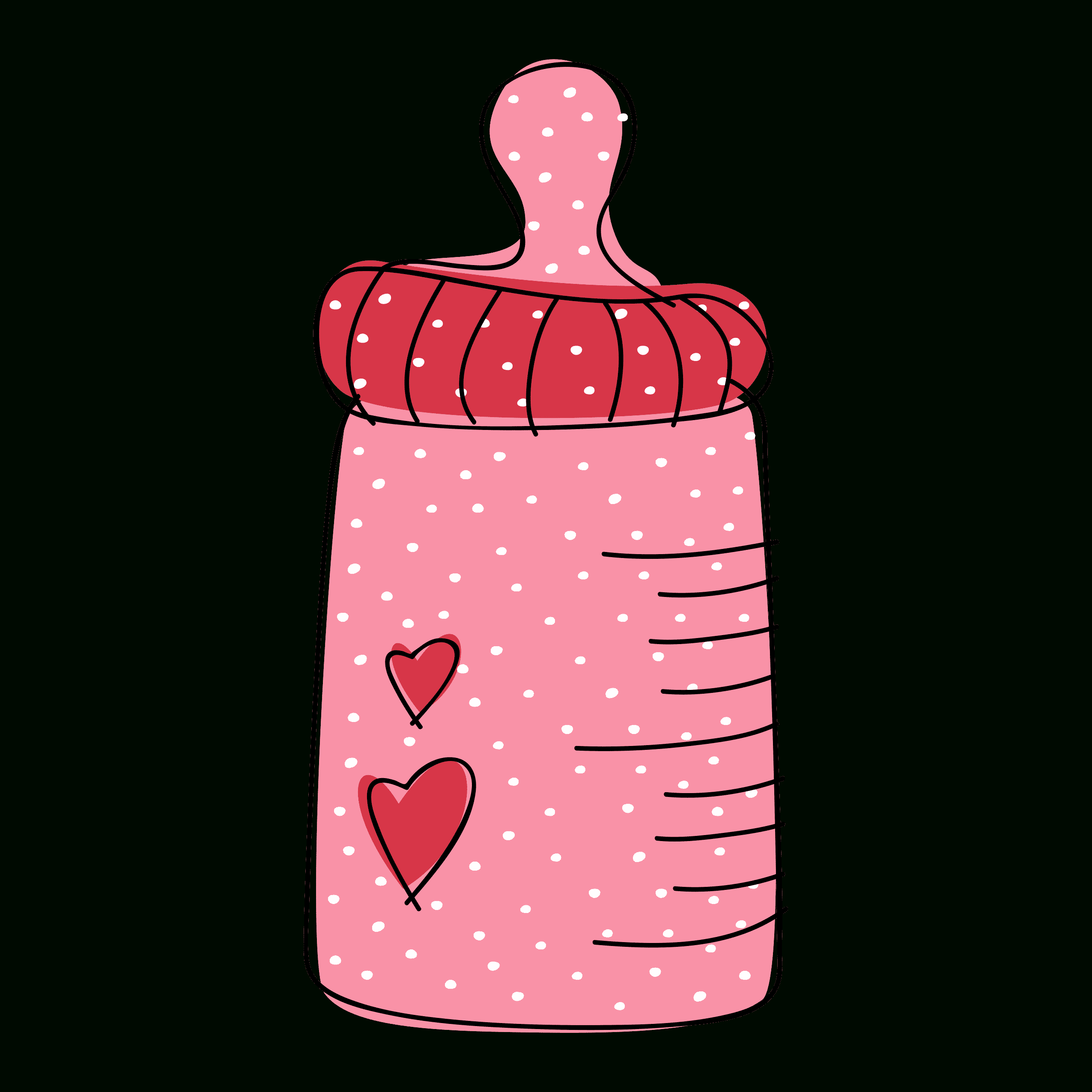 Free Downloadable Baby Bottle Clipart - Tulamama throughout Free Printable Baby Shower Clip Art