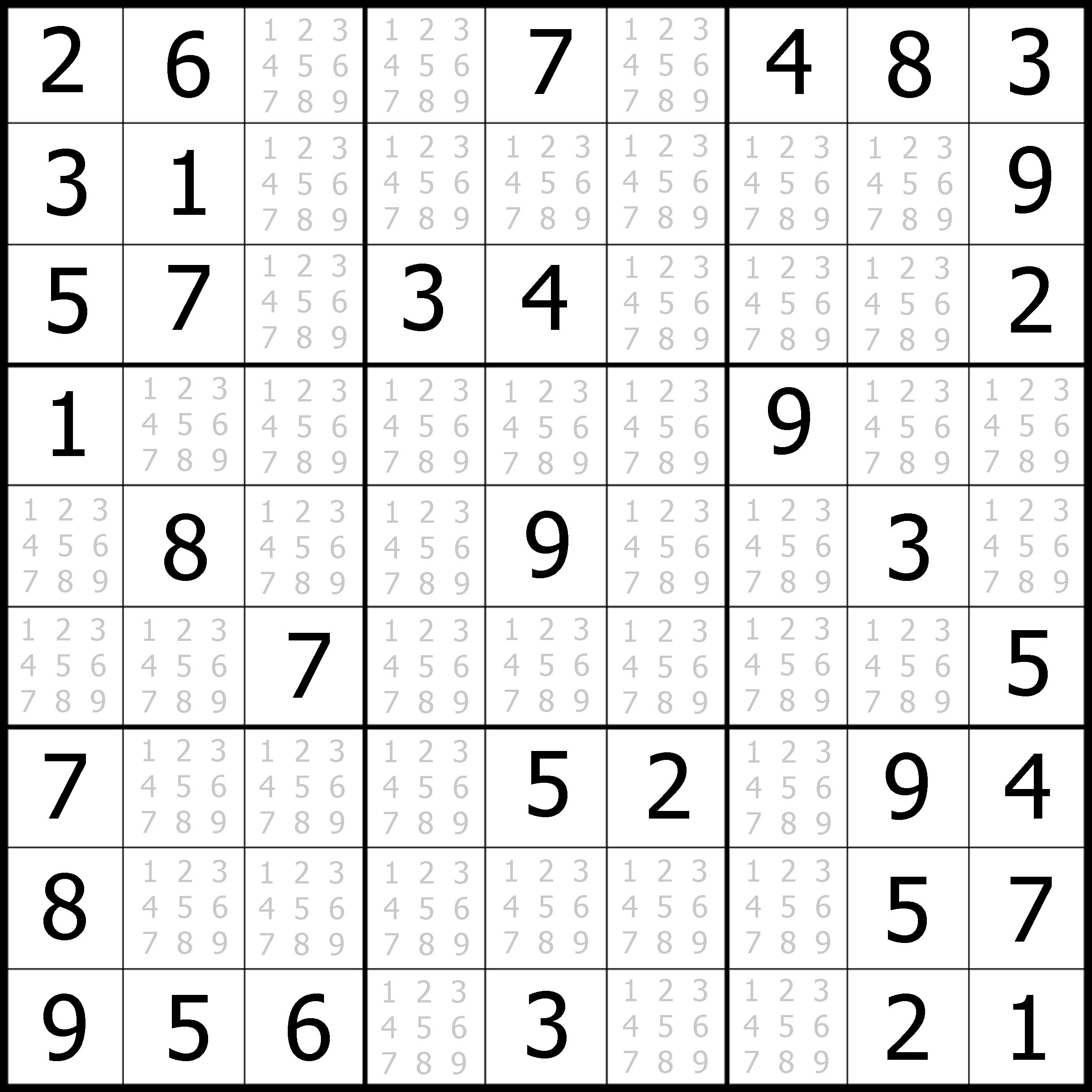 Free Easy Sudoku Puzzle #05 | Sudoku Puzzler - Worksheets Library with Download Printable Sudoku Puzzles Free