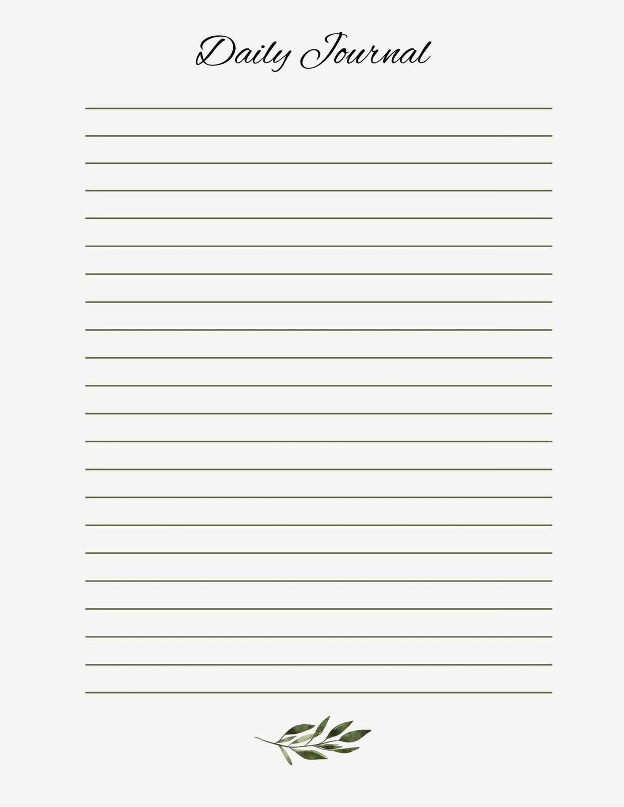 Free Editable And Printable Journal Templates | Canva in Free Printable Journal Pages Lined