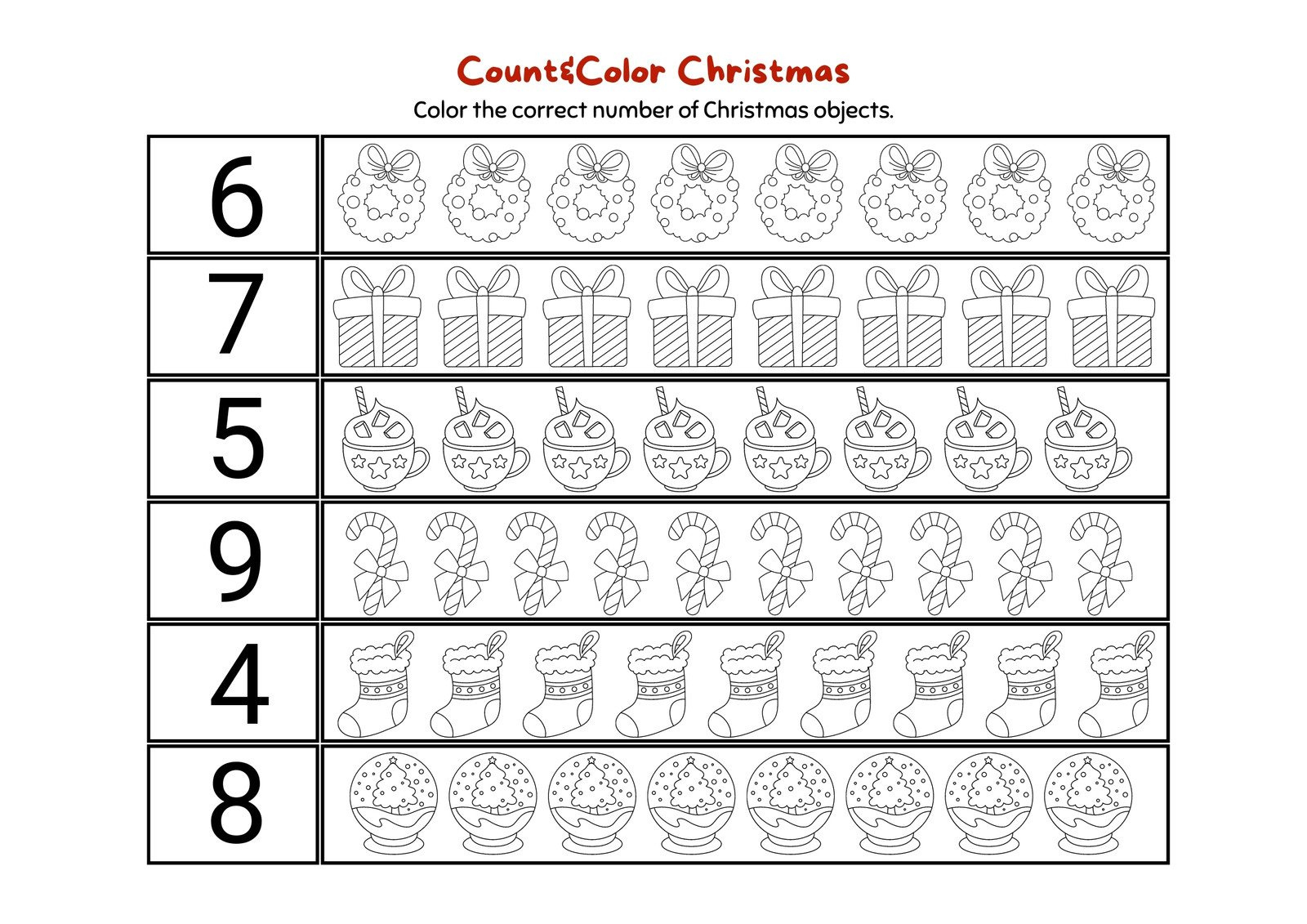 Free, Editable Christmas Worksheet Templates | Canva regarding Free Printable Christmas Worksheets