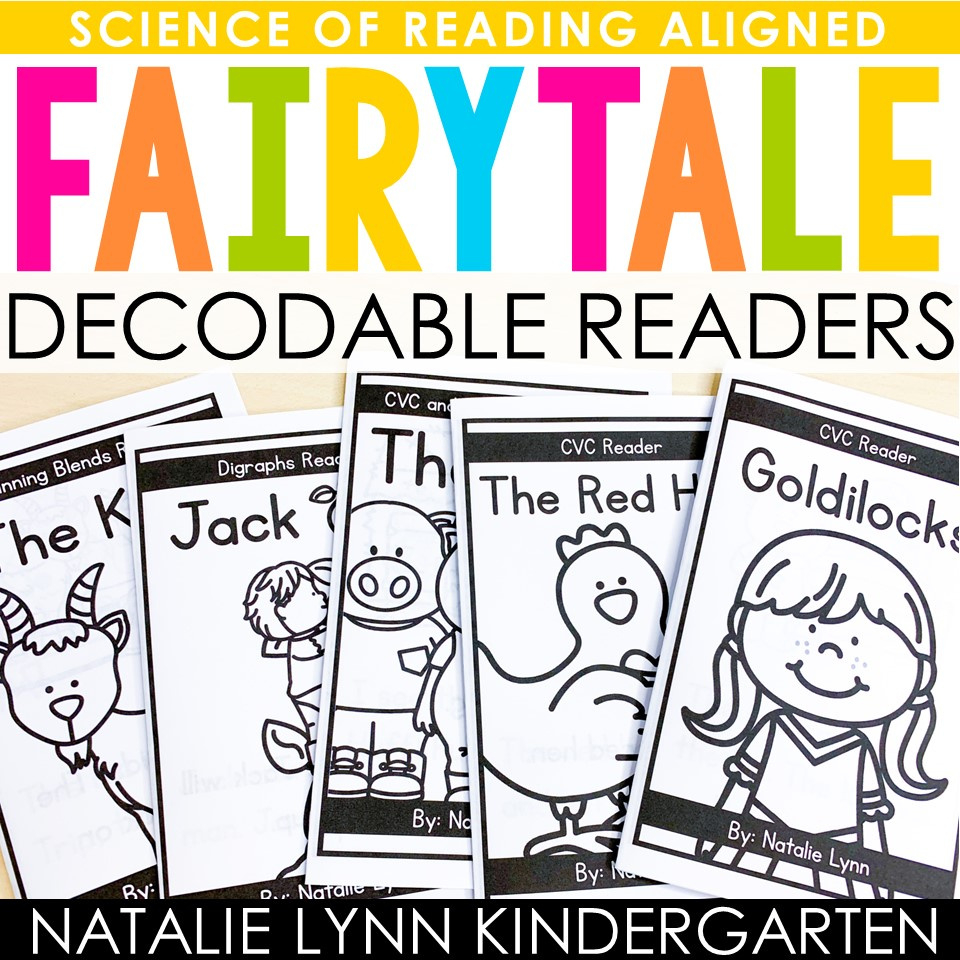 Free Fairytale And Fable Decodable Readers pertaining to Free Printable Decodable Books For Kindergarten