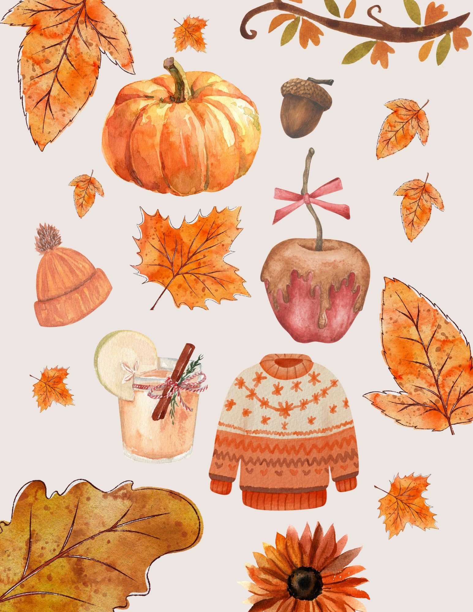 Free Fall Printable Decor - Handmade Farmhouse regarding Free Fall Printables