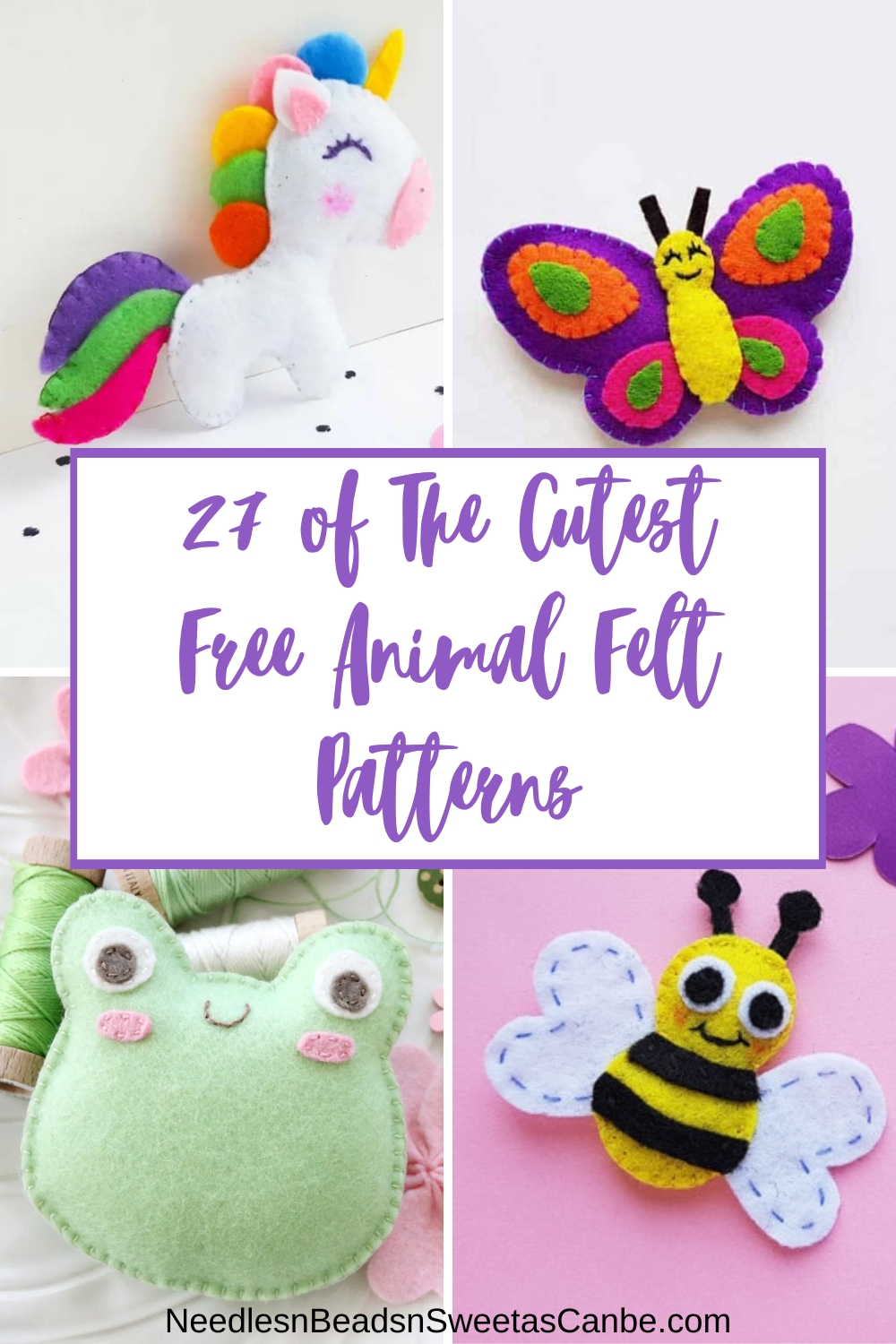 Free Felt Patterns - Needlesnbeadsnsweetascanbe for Free Printable Felt Patterns