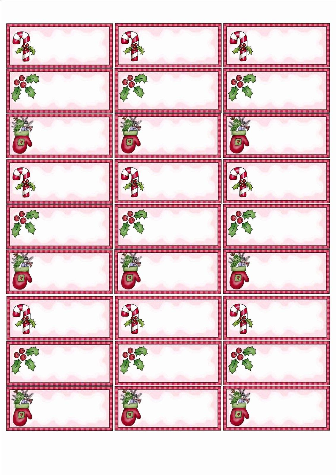 Free Free Printable Christmas Address Labels Templates, Download in Free Printable Christmas Return Address Label Template