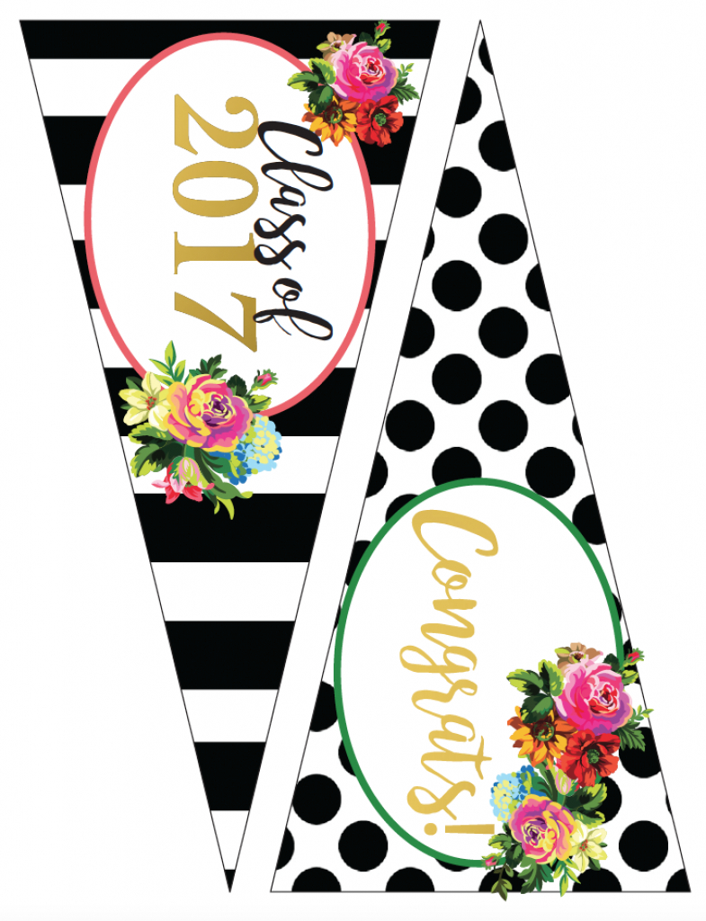 Free Free Printable Graduation Banner 2017, Download Free Free pertaining to Free Graduation Printables 2017