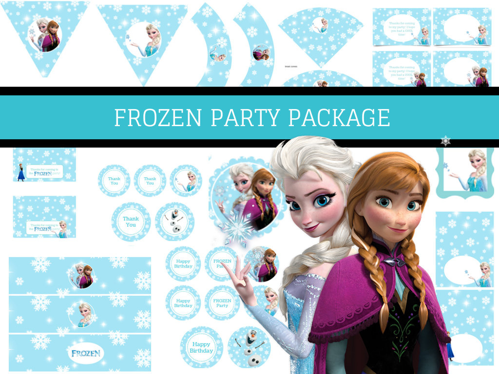 Free Frozen Birthday Pack - Magical Printable inside Frozen Birthday Banner Printable Free