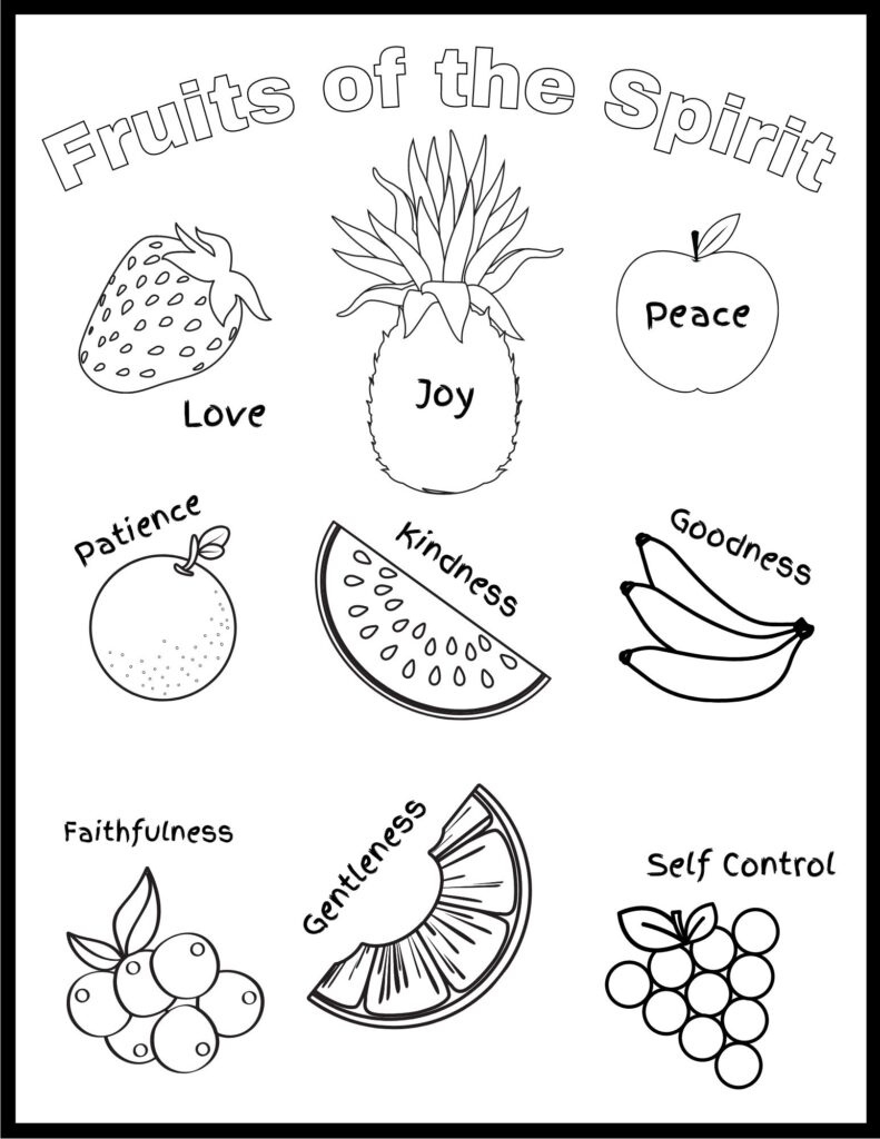 Free Fruit Of The Spirit Printables - Worksheets Library regarding Fruit Of The Spirit Free Printable